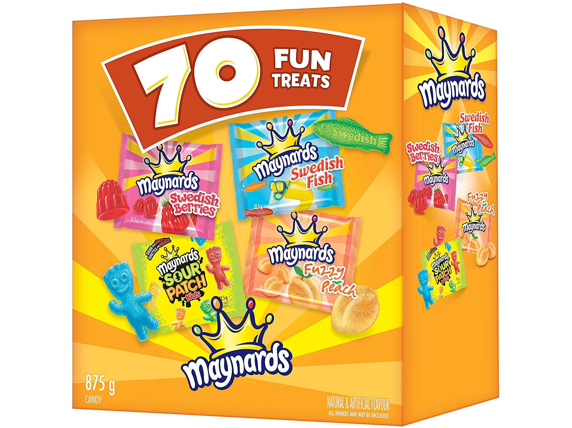 Amazon：Maynards Assorted Candy (70 count)只卖$9.09