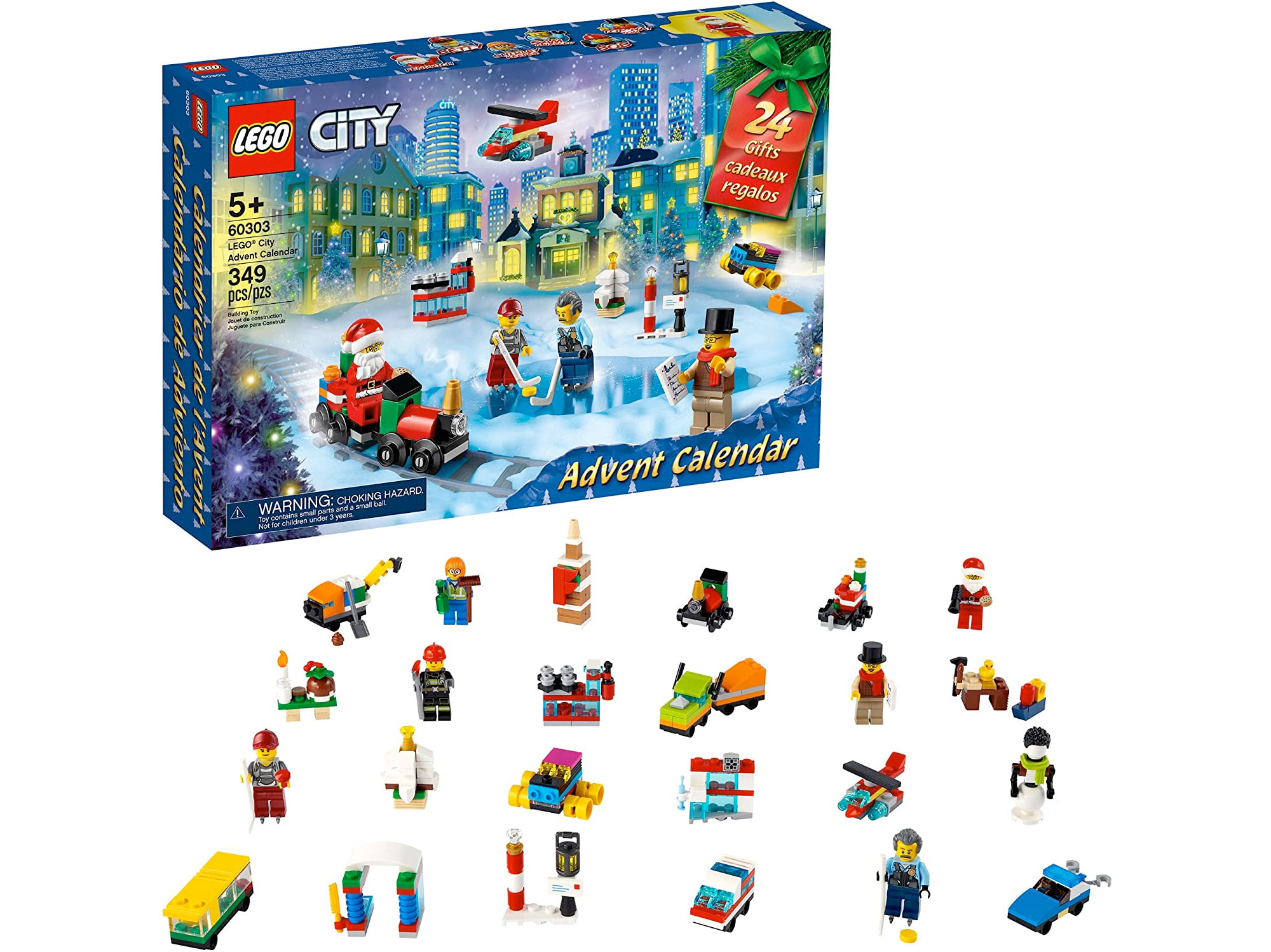 Amazon:LEGO City Advent Calendar 60303 (349 pcs)只賣$31.99