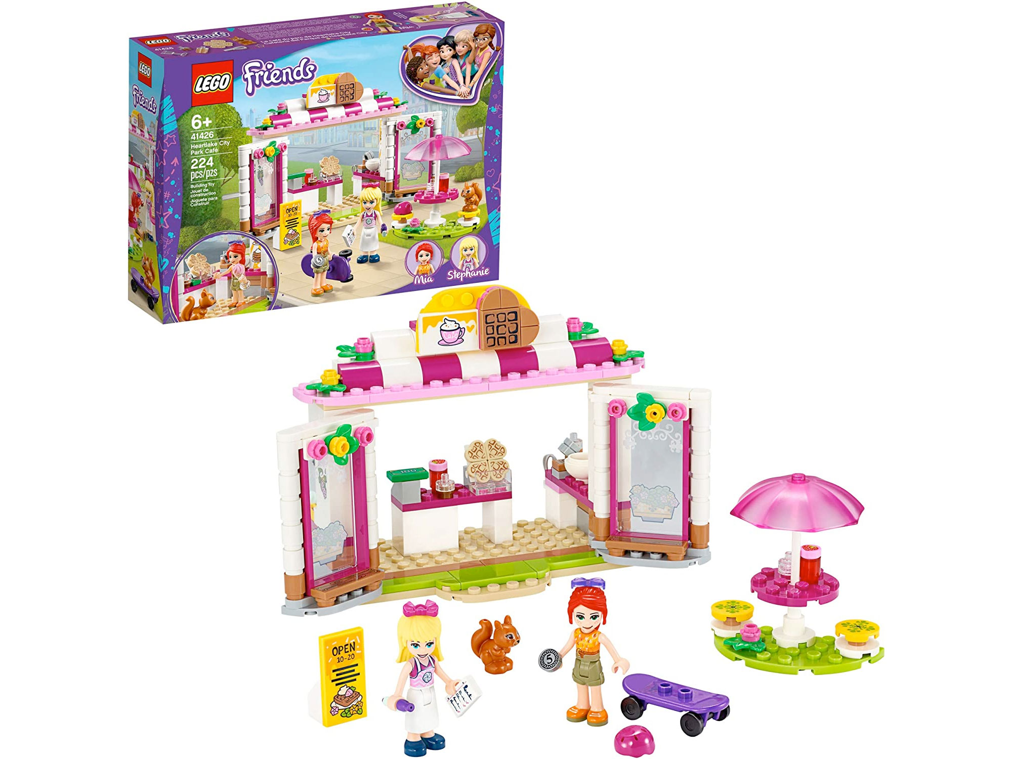 Amazon:LEGO Friends Heartlake City Park Café 41426 (224 pcs)只賣$19.98