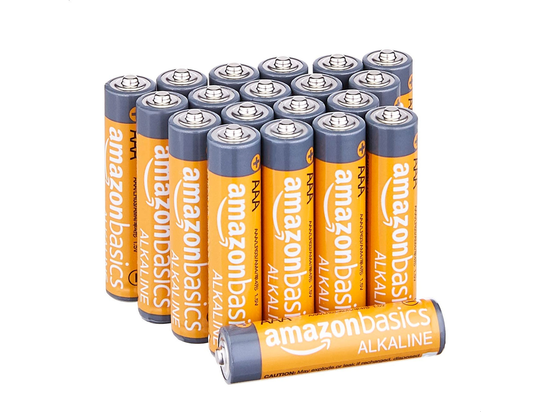 Amazon Basics AAA Alkaline 電池(20粒)只賣$5.98