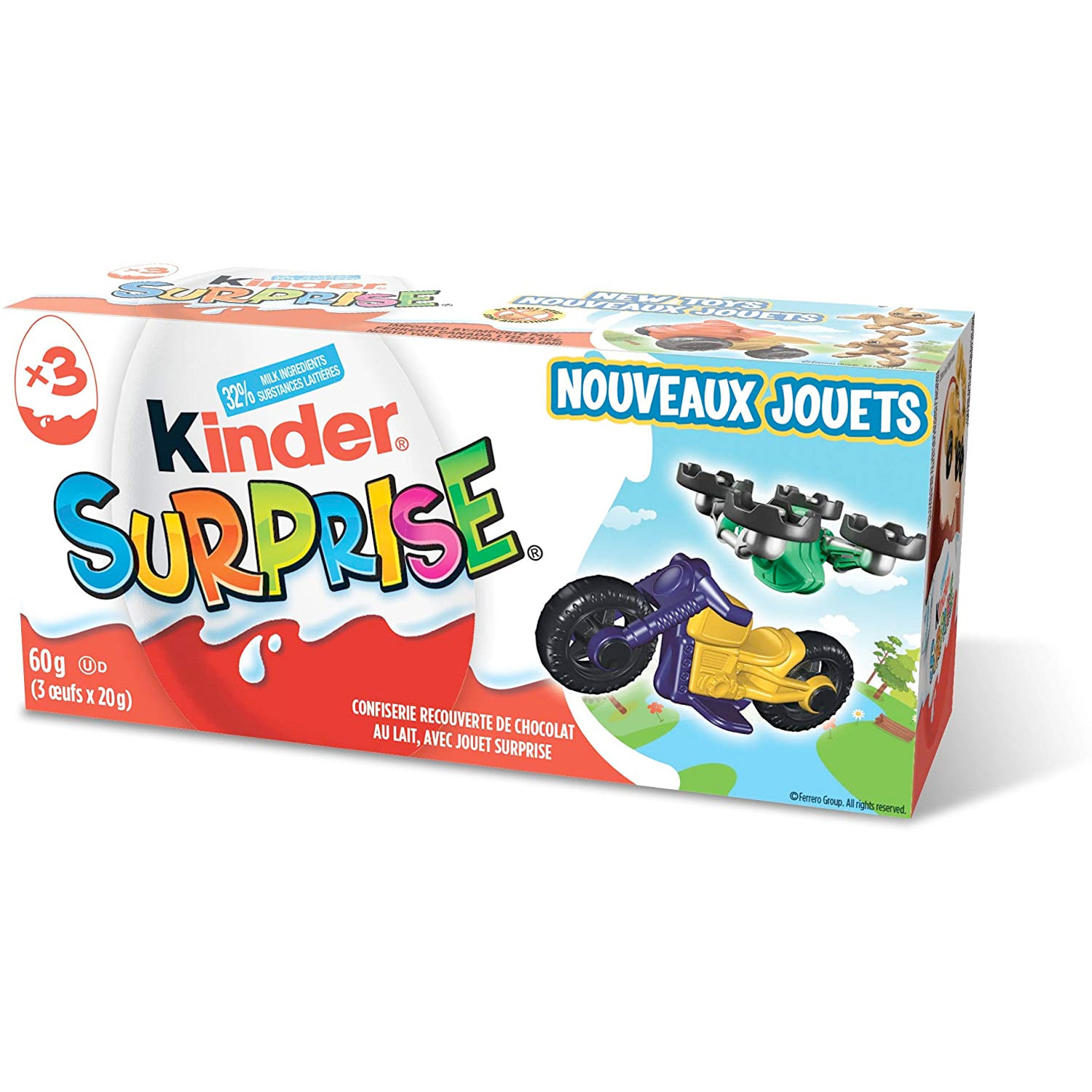 Amazon：Kinder Surprise Chocolate Eggs with Toys (3 Count)只賣$3.47