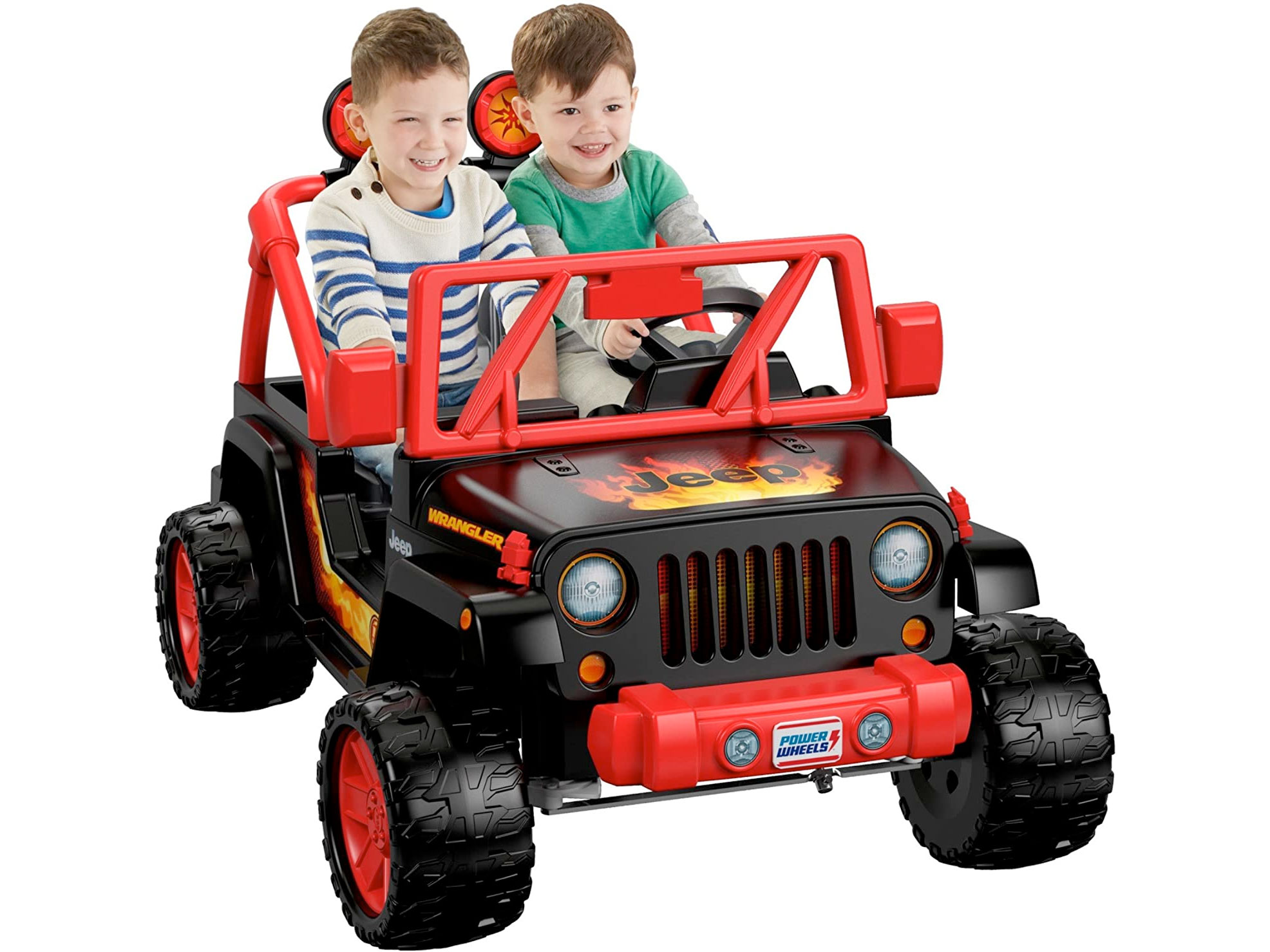 Amazon：12V Jeep Wrangler兒童電動車(兩座位)只賣$199.87