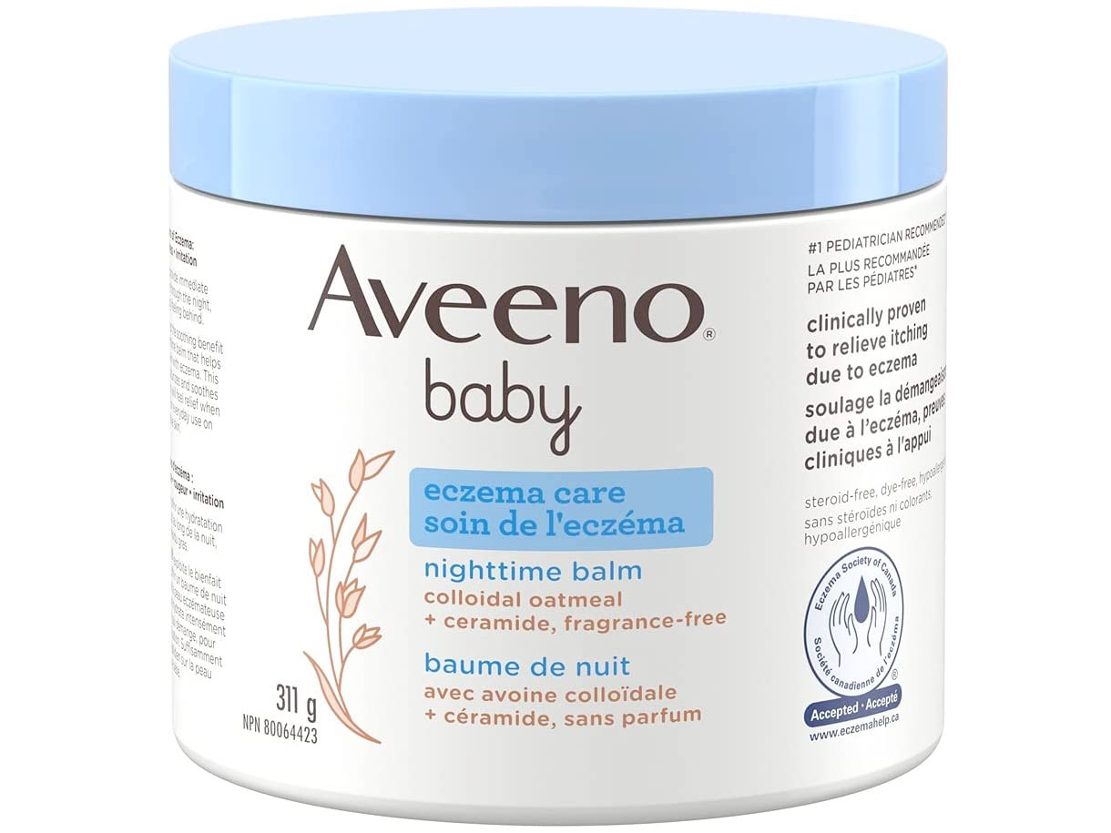 Amazon：Aveeno Baby Eczema Care Night Cream (311g)只賣$13.78