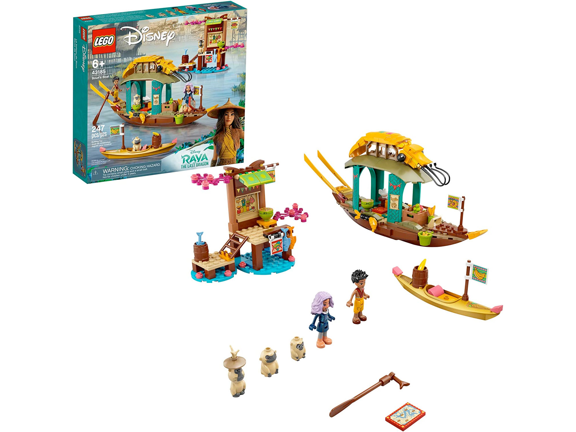Amazon：LEGO Disney Boun’s Boat 43185 (247 pcs) 只賣$55.17