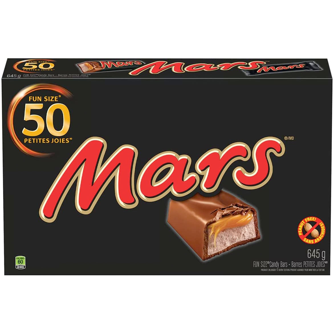 Amazon:Mars Chocolate Candy Bars (50 Count)只賣$8.98