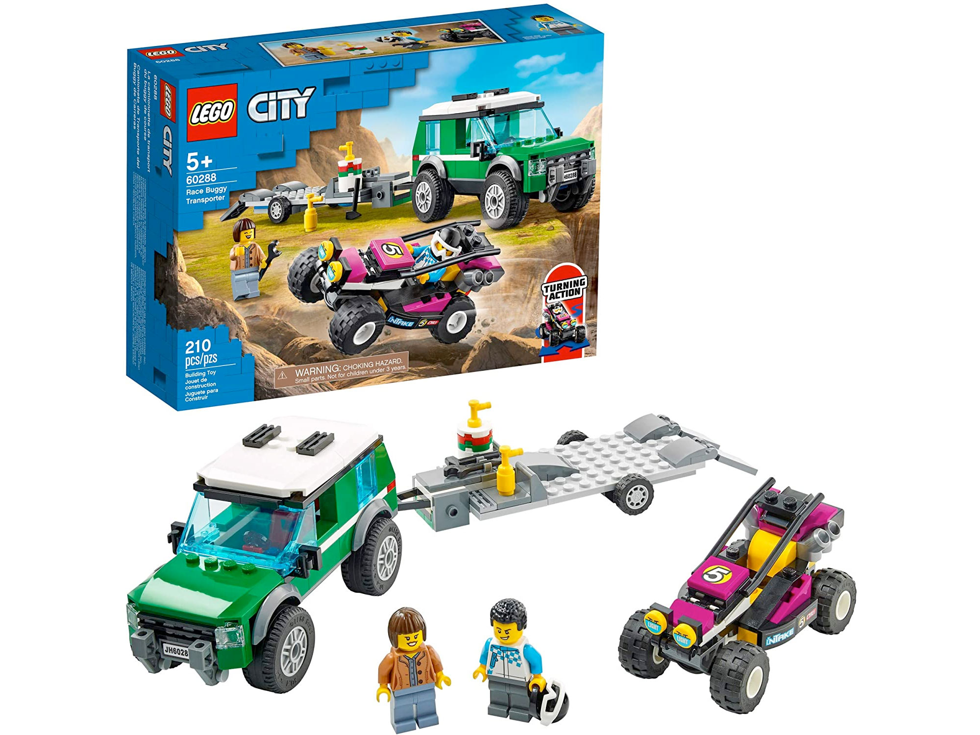 Amazon：LEGO City Race Buggy Transporter 60288 (210 pcs)只賣$19.98