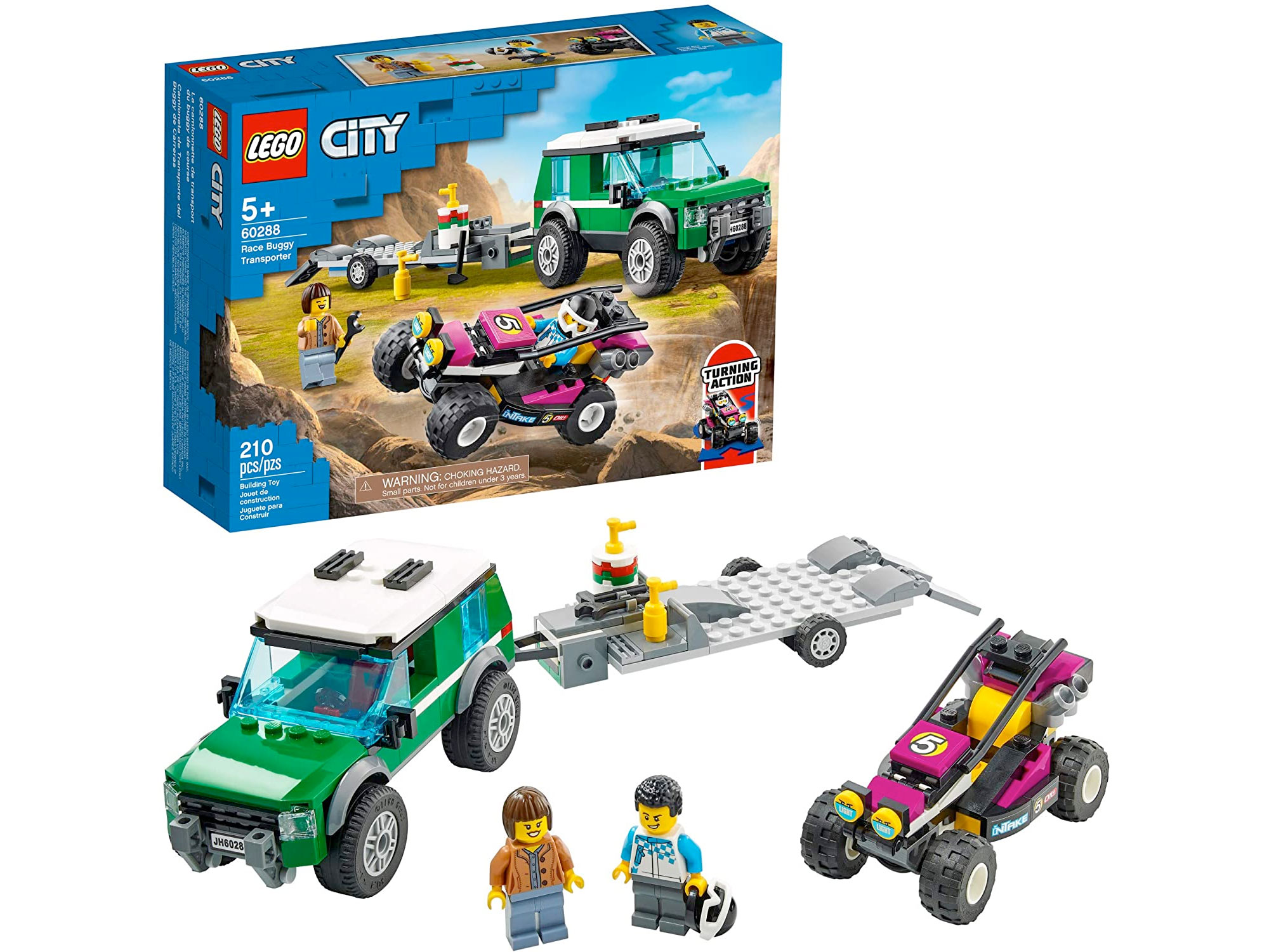 Amazon:LEGO City Race Buggy Transporter 60288 (210 pcs)只賣$19.98