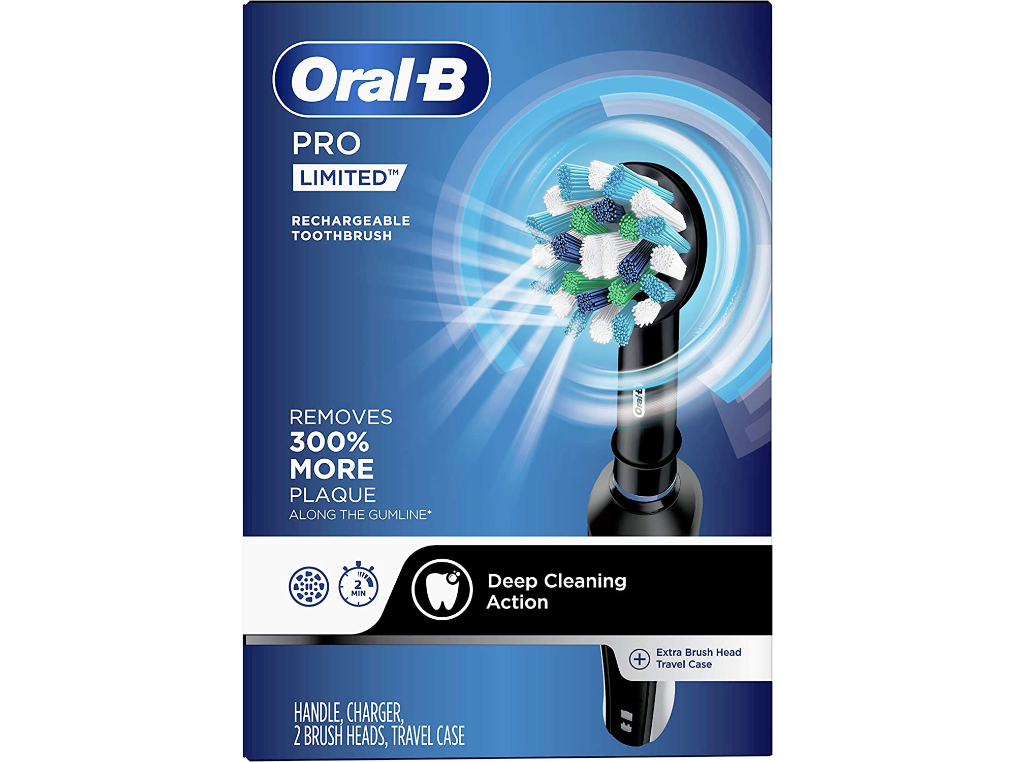 Amazon：Oral-B Pro Limited Rechargeable Electric Toothbrush只卖$59.99(只限Prime会员)