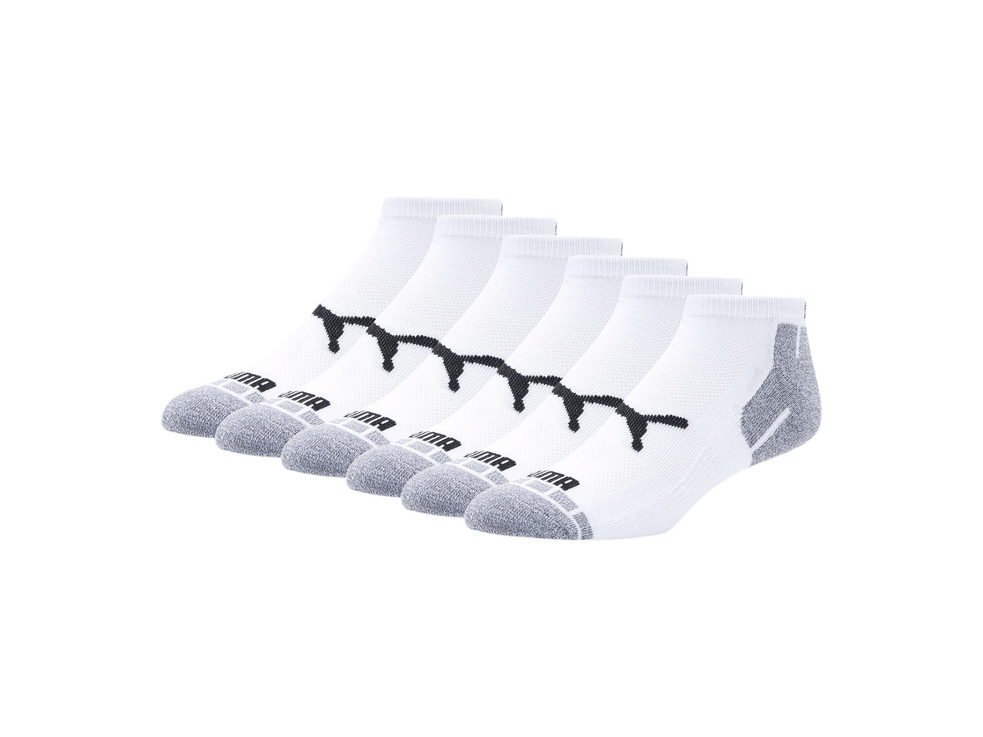 ebay.ca：Puma Men’s Low Cut Socks (6-Pack)只賣$9.99
