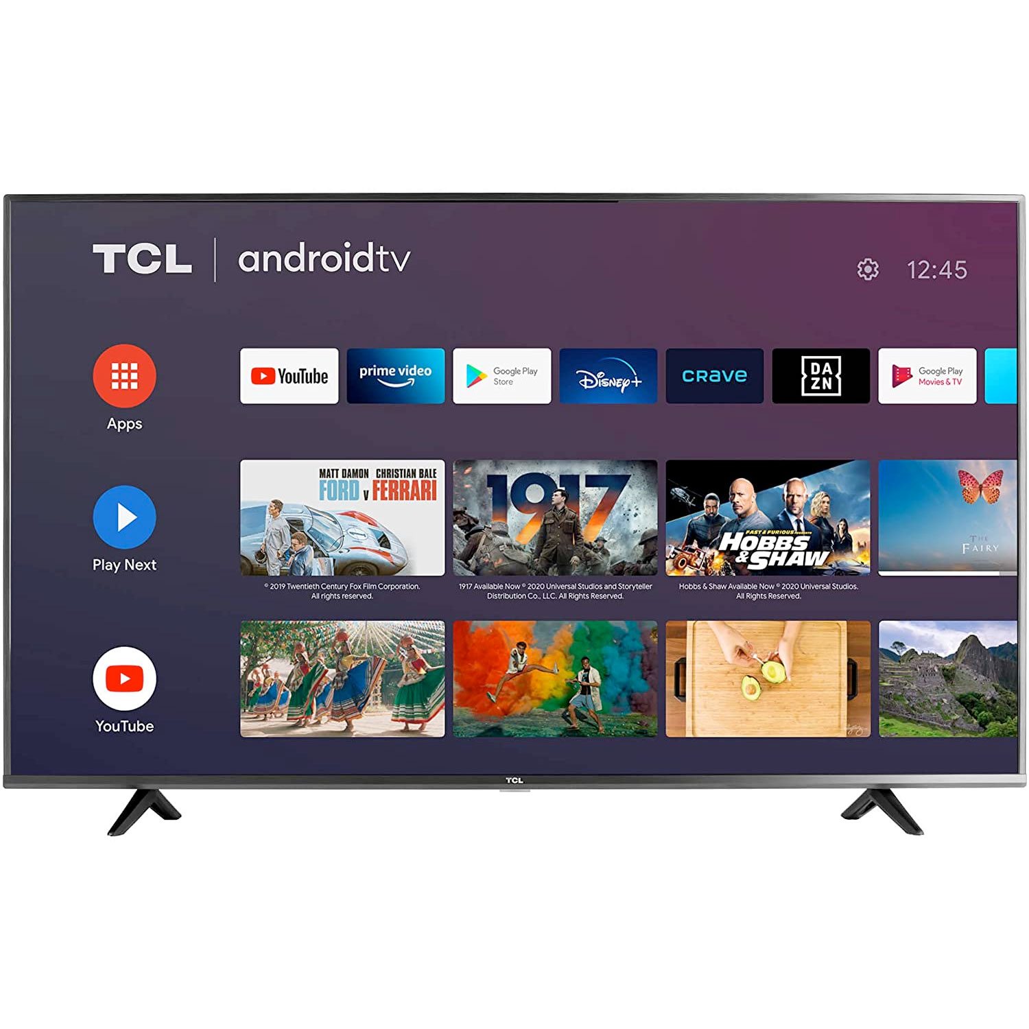 Amazon：TCL 55″ 4K UHD Smart Android TV只賣$399.99