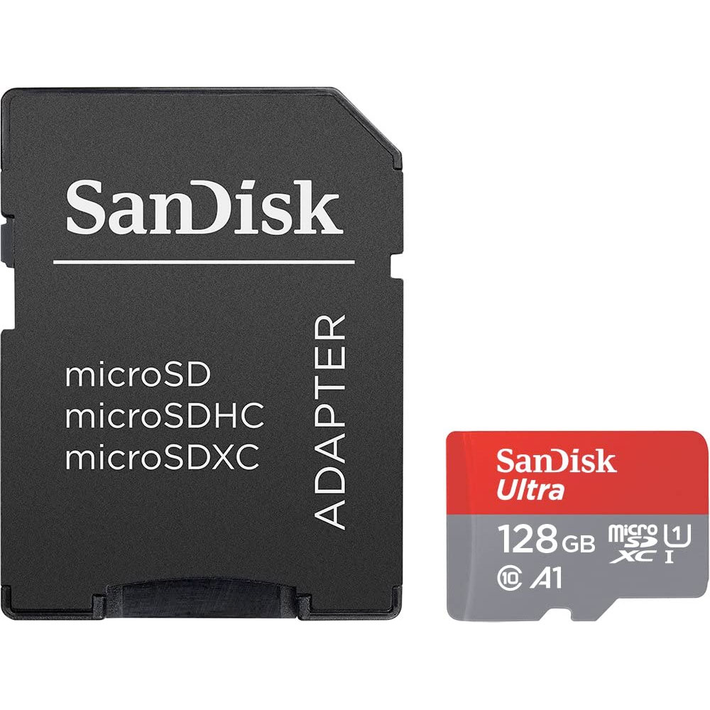 Amazon：SanDisk Ultra 128GB microSDXC + Adapter只賣$18.39