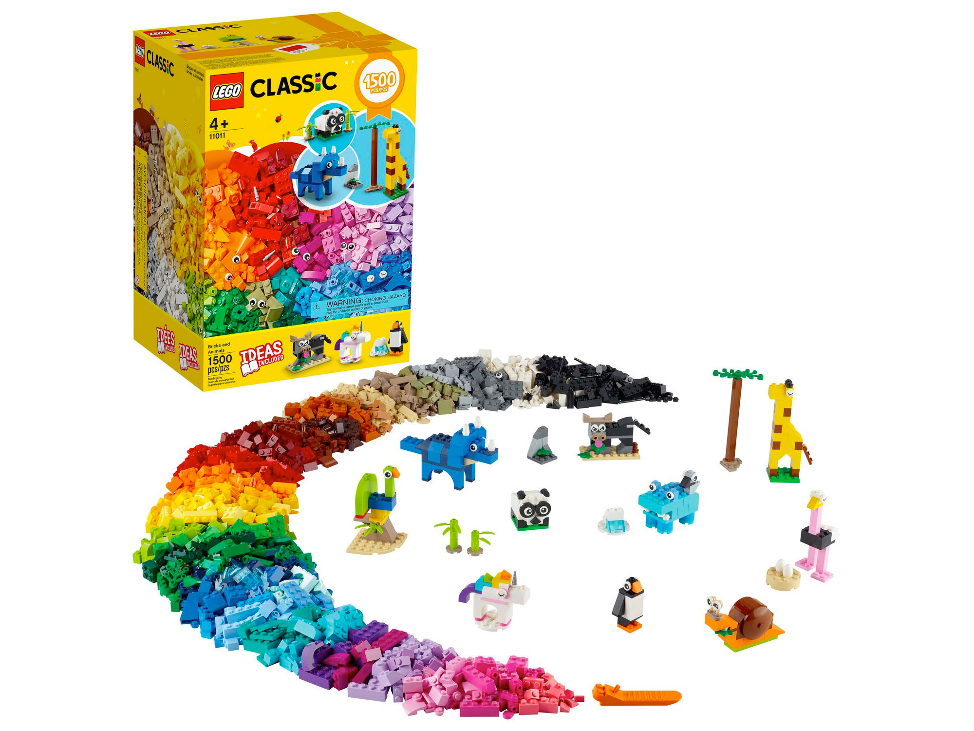 Walmart.ca：LEGO Classic Bricks and Animals 11011(1500 pcs)只賣$39.86