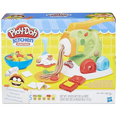 Amazon：Play-Doh Kitchen Creations Noodle Makin’ Mania Play Food Set只賣$13.99