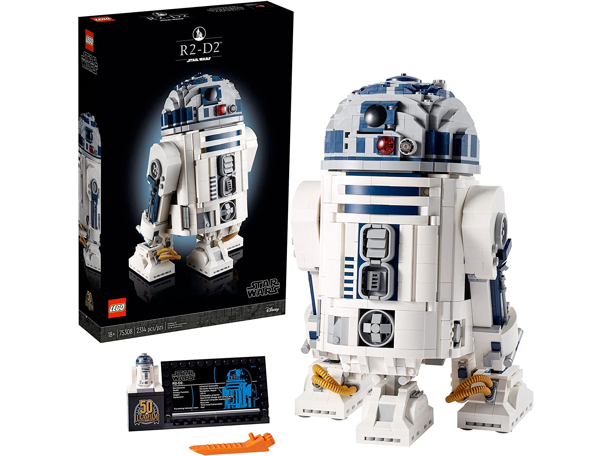 Amazon：LEGO Star Wars R2-D2 75308(2315 pcs)只賣$215.99