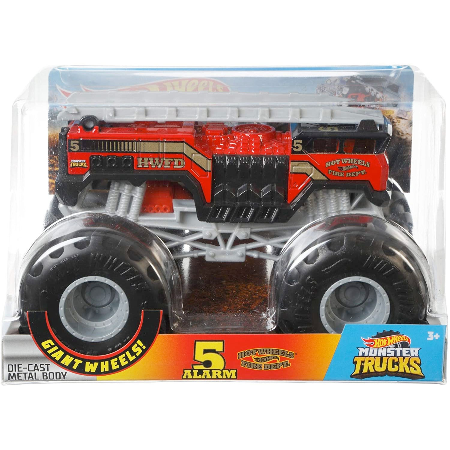 Amazon：Hot Wheels 1:24 Monster Trucks只卖$10.49