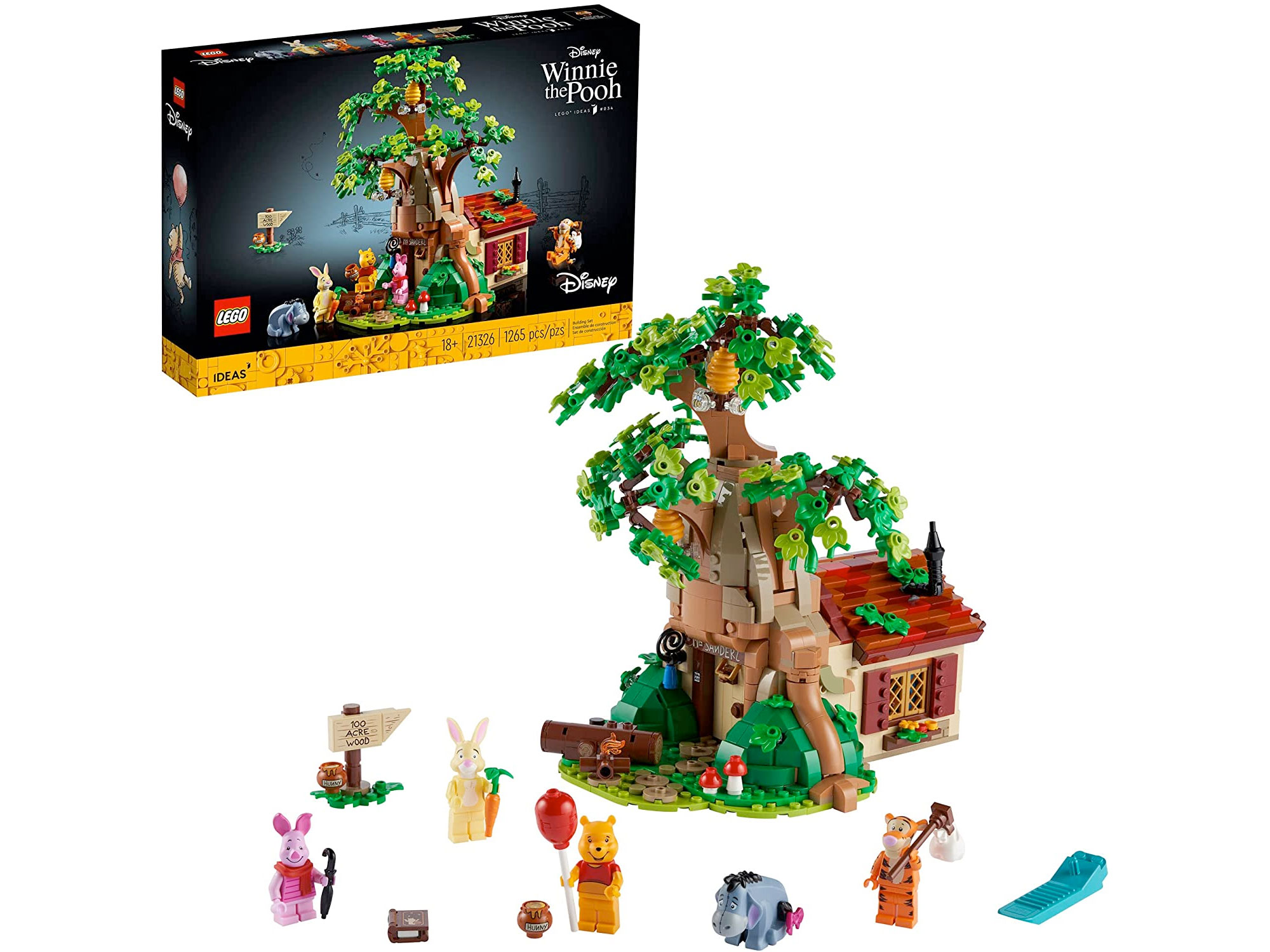 Amazon：LEGO Ideas Disney Winnie The Pooh 21326 (1265 pcs)只賣$119.99