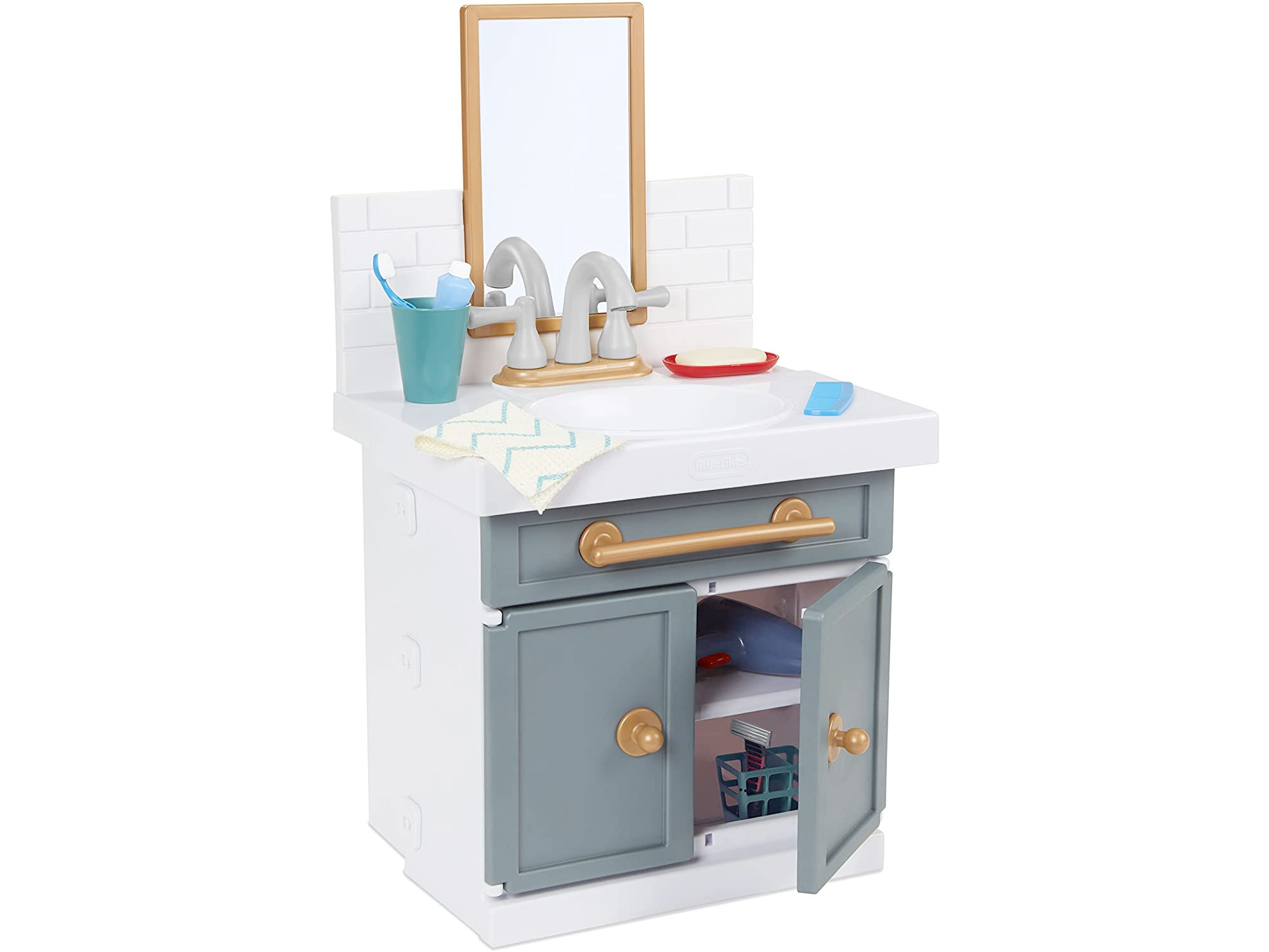 Amazon：Little Tikes First Bathroom Sink with Real Working Faucet只賣$55.99