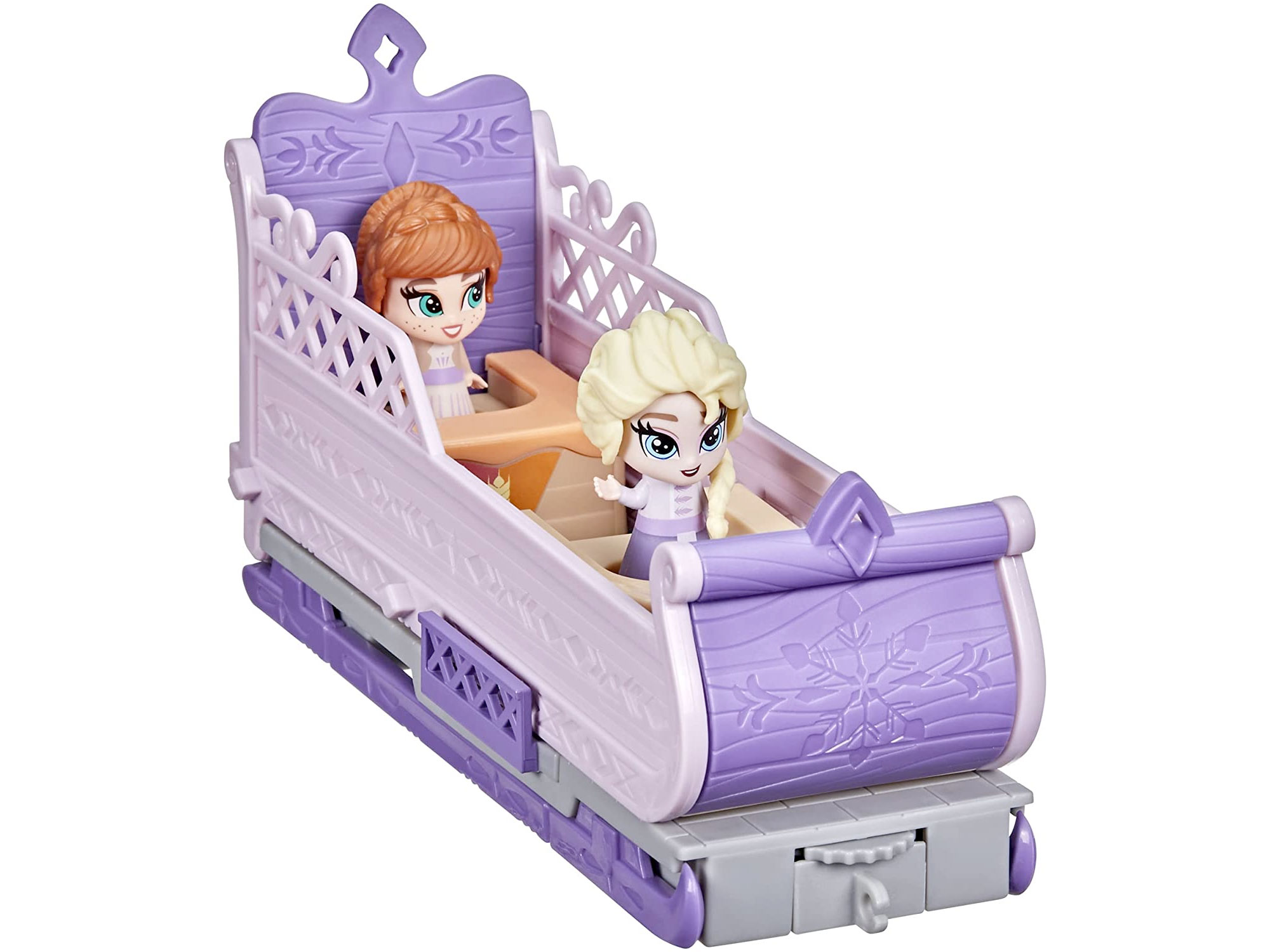 Amazon：Hasbro Disney’s Frozen 2 Twirlabouts Picnic Playset Sled-to-Castle with Elsa and Anna Dolls只賣$13.79