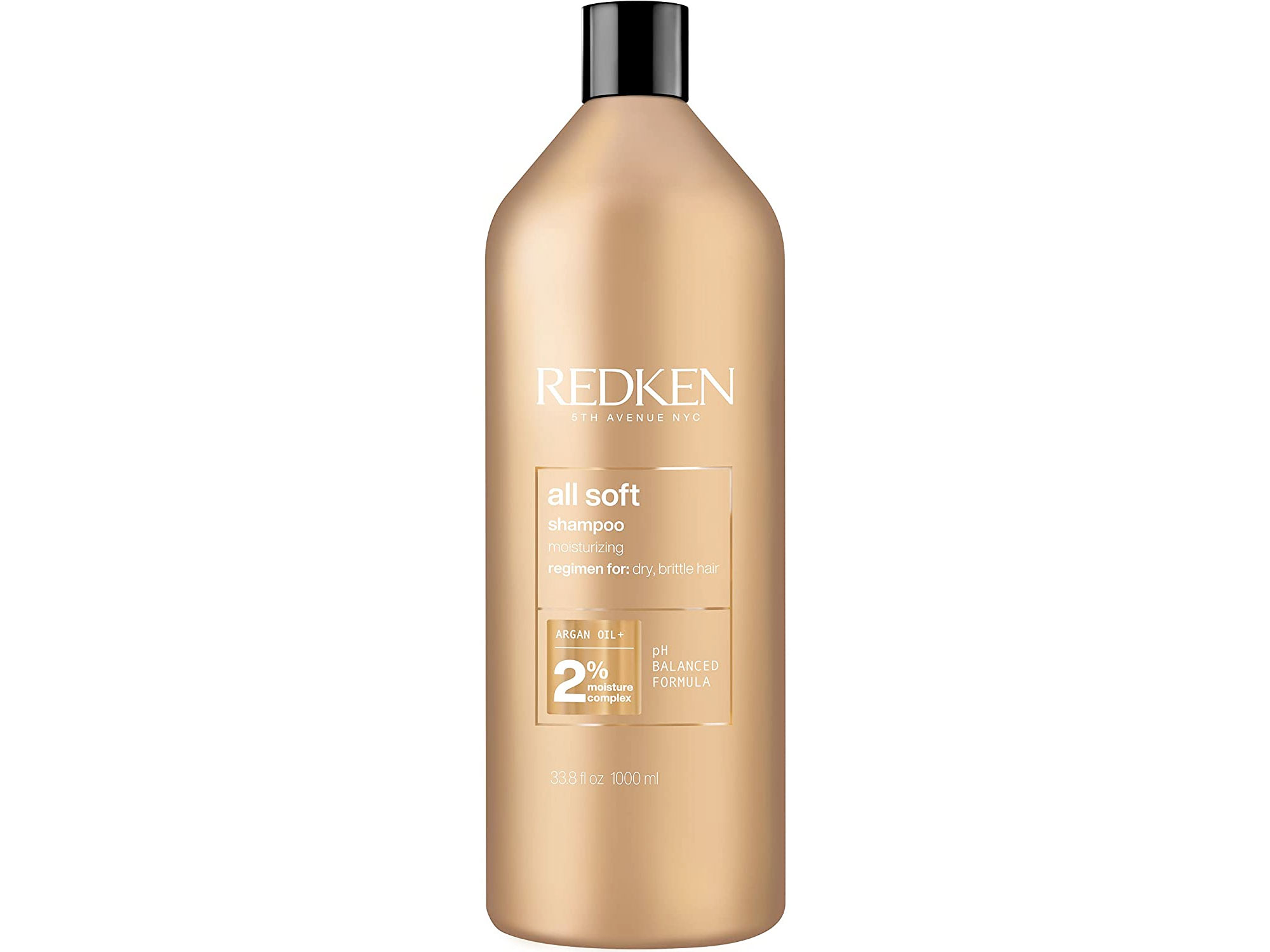 Amazon：Redken All Soft Shampoo (1L)只賣$24.65
