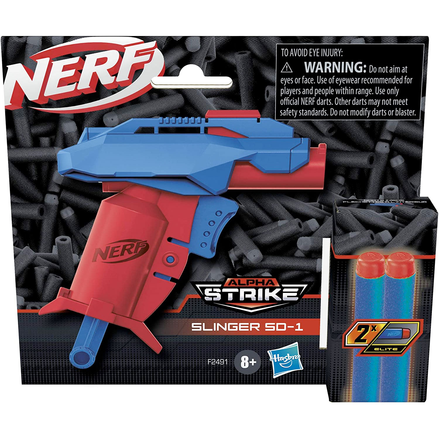 Amazon：Nerf Alpha Strike Slinger SD-1 Single-Fire Dart Blaster只卖$3.58