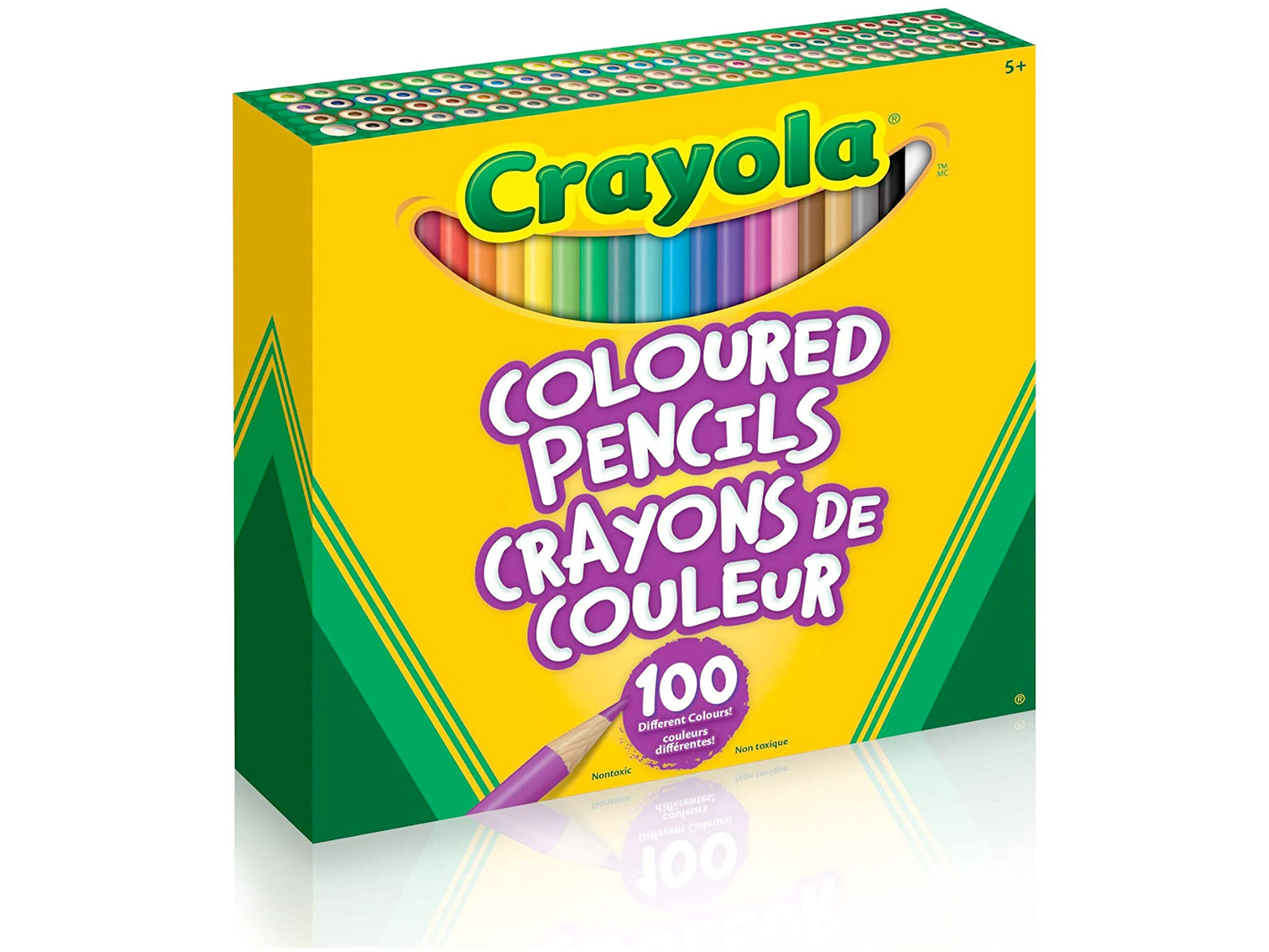 Amazon：Crayola 100 Coloured Pencils只賣$5.96