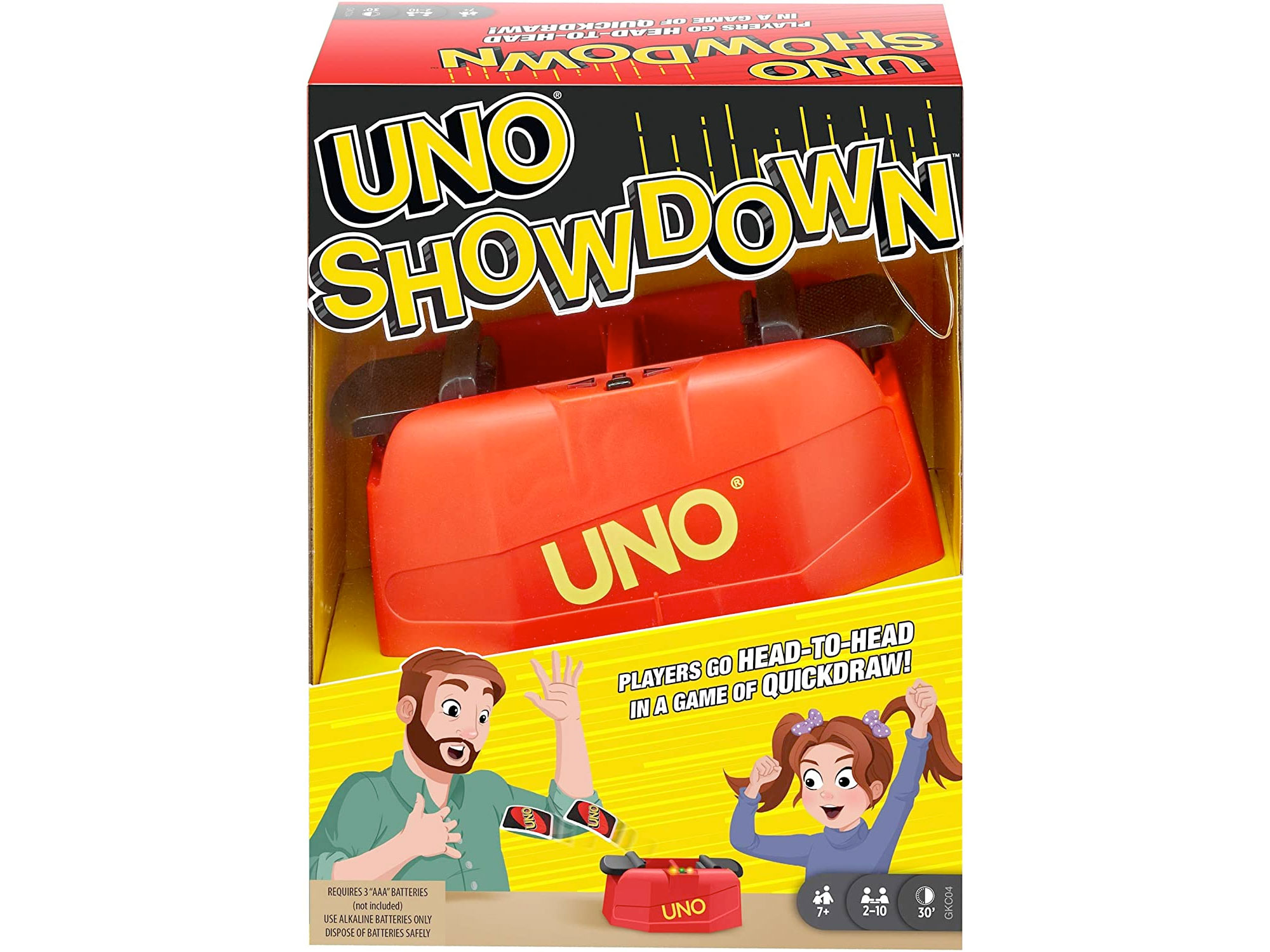 Amazon：UNO Showdown Quick Draw Family Card Game只卖$15.08