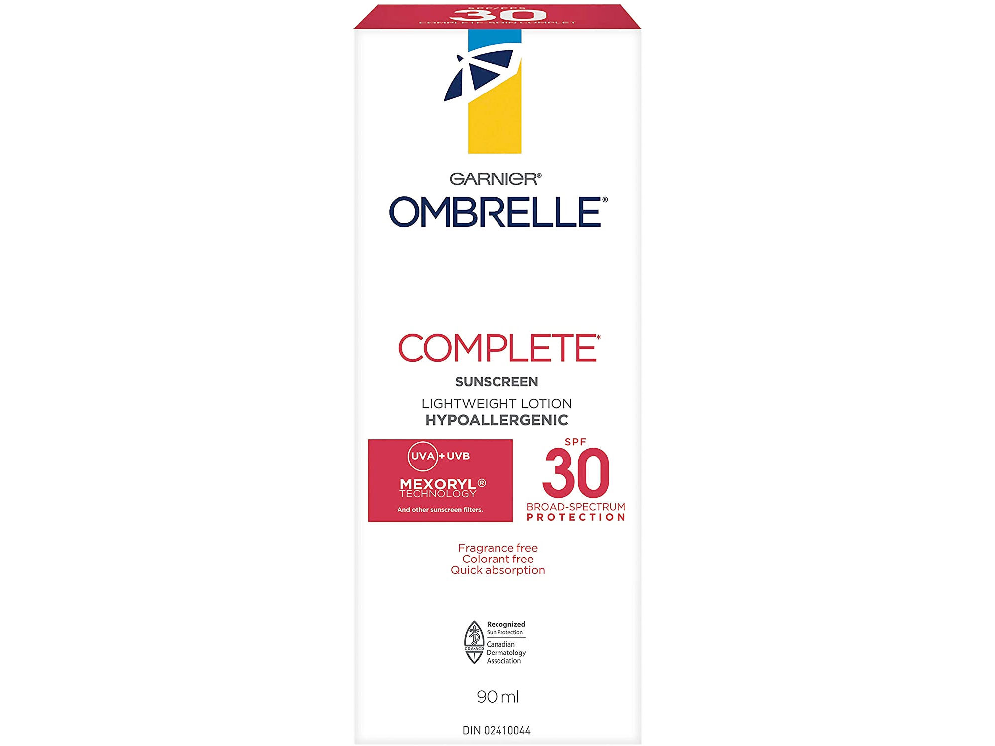 Amazon：Garnier Ombrelle Sunscreen Complete Body Lotion SPF 30 (90ml)只卖$7.28