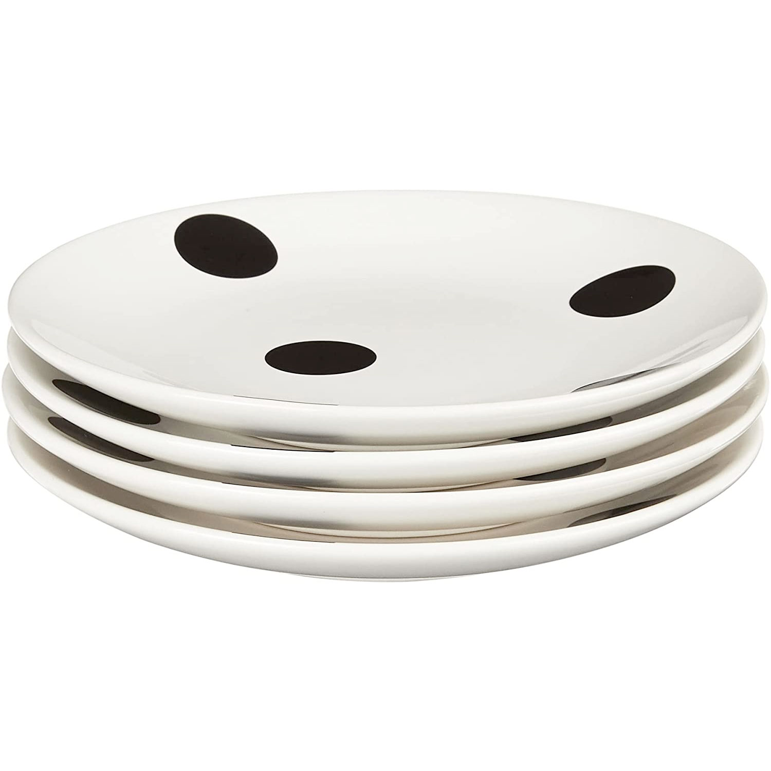 Amazon：Kate Spade Deco Dot 4-Piece Tidbit Plate Set只賣$20.96