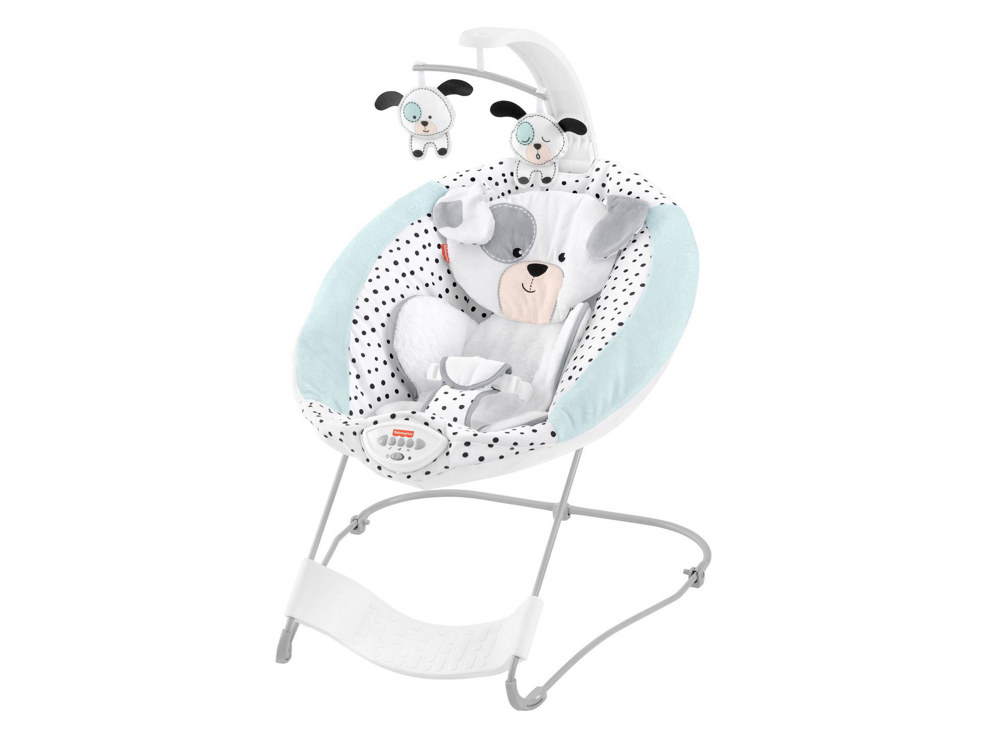 Walmart.ca：Fisher-Price Dots & Spots Puppy See & Soothe Deluxe Bouncer只卖$40