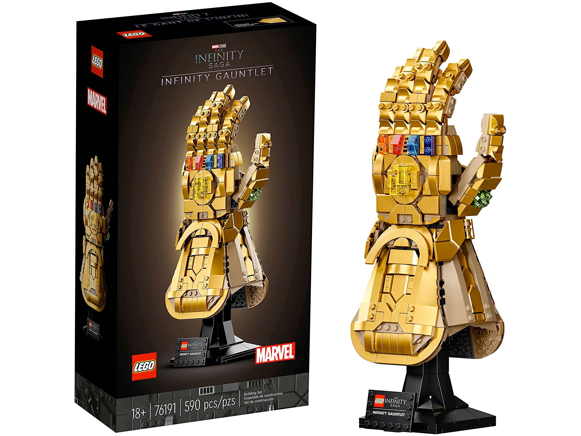Amazon:Lego Marvel Infinity Gauntlet 76191 (590pcs)只賣$83.04