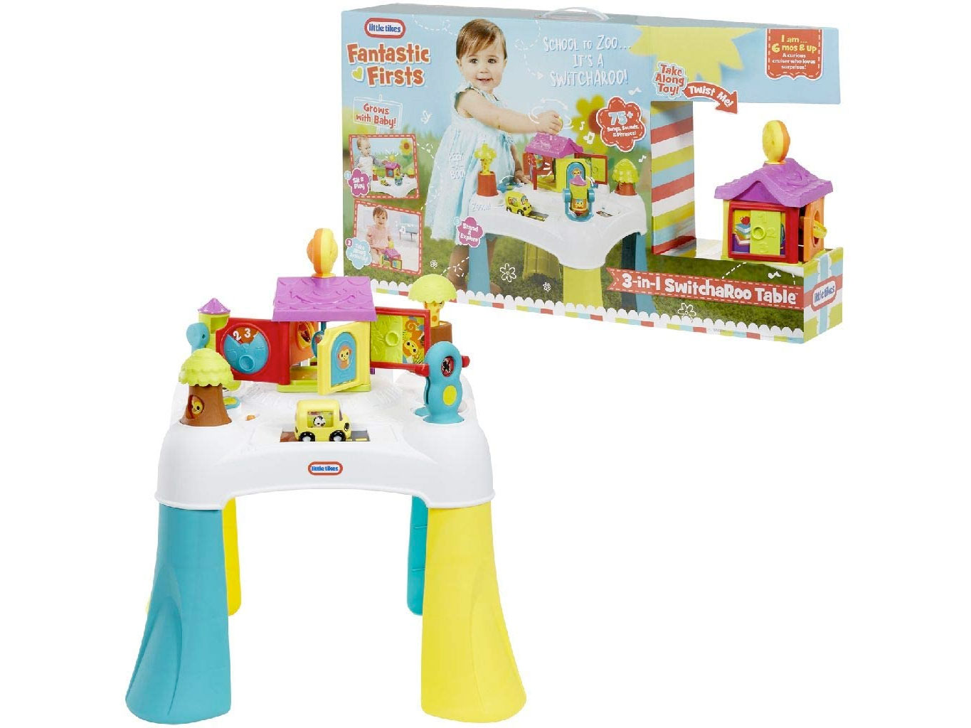 Amazon：Little Tikes 3-In-1 Switcharoo Table只賣$41.96