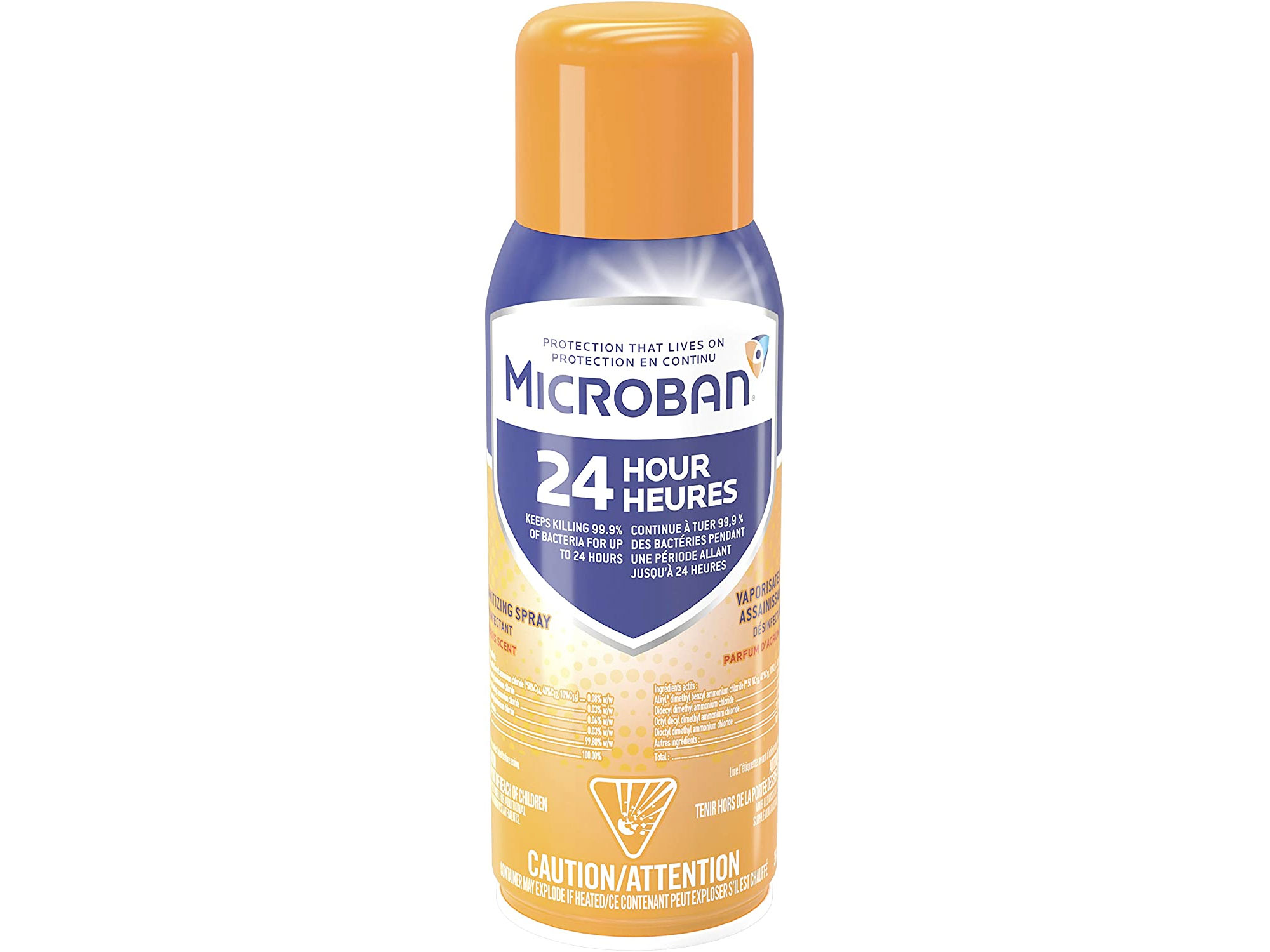 Amazon：Microban 24 Disinfectant Spray (354g)只卖$2.97