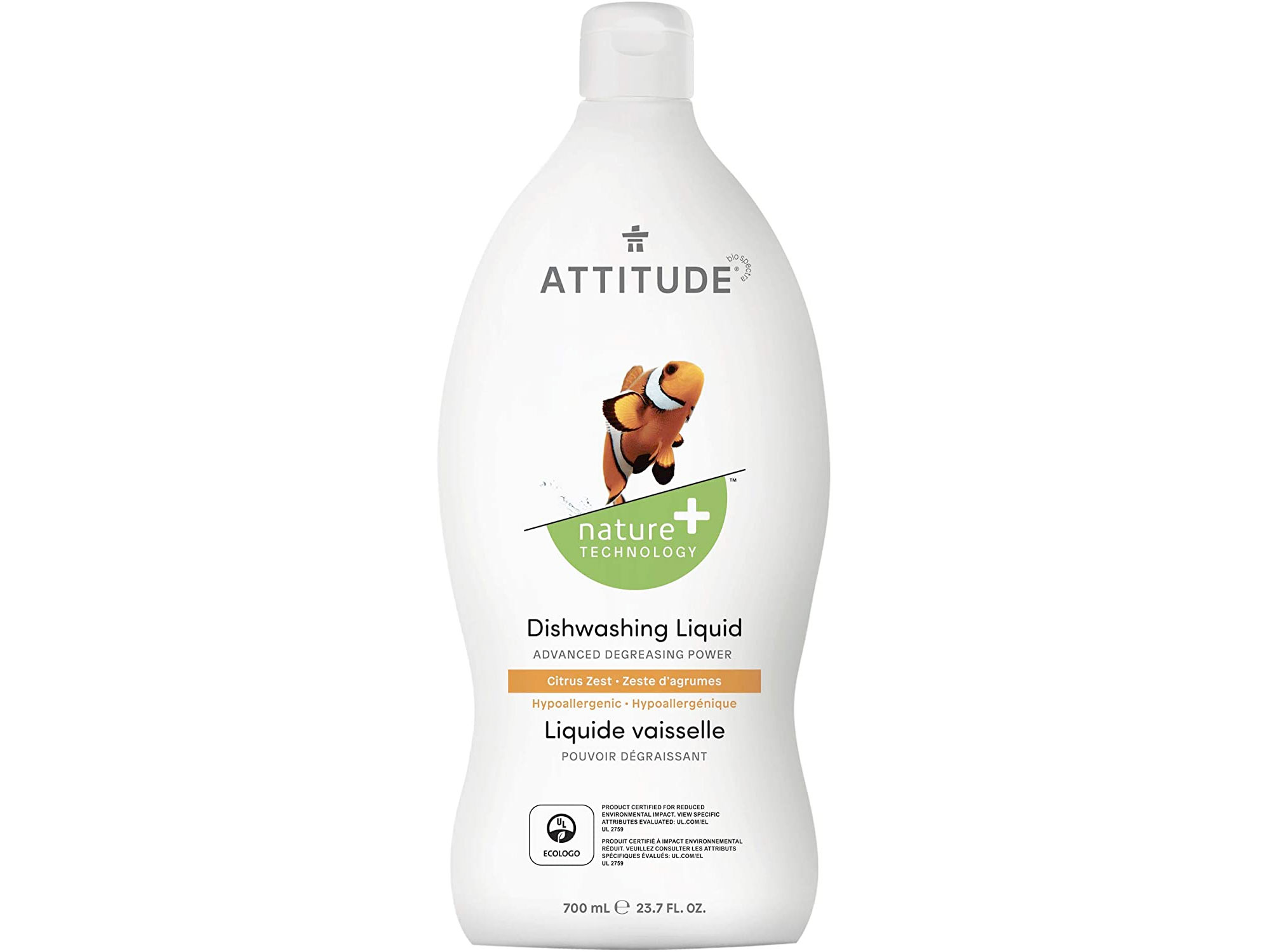 Amazon：ATTITUDE Natural Dish Soap(700ml)只卖$3.36