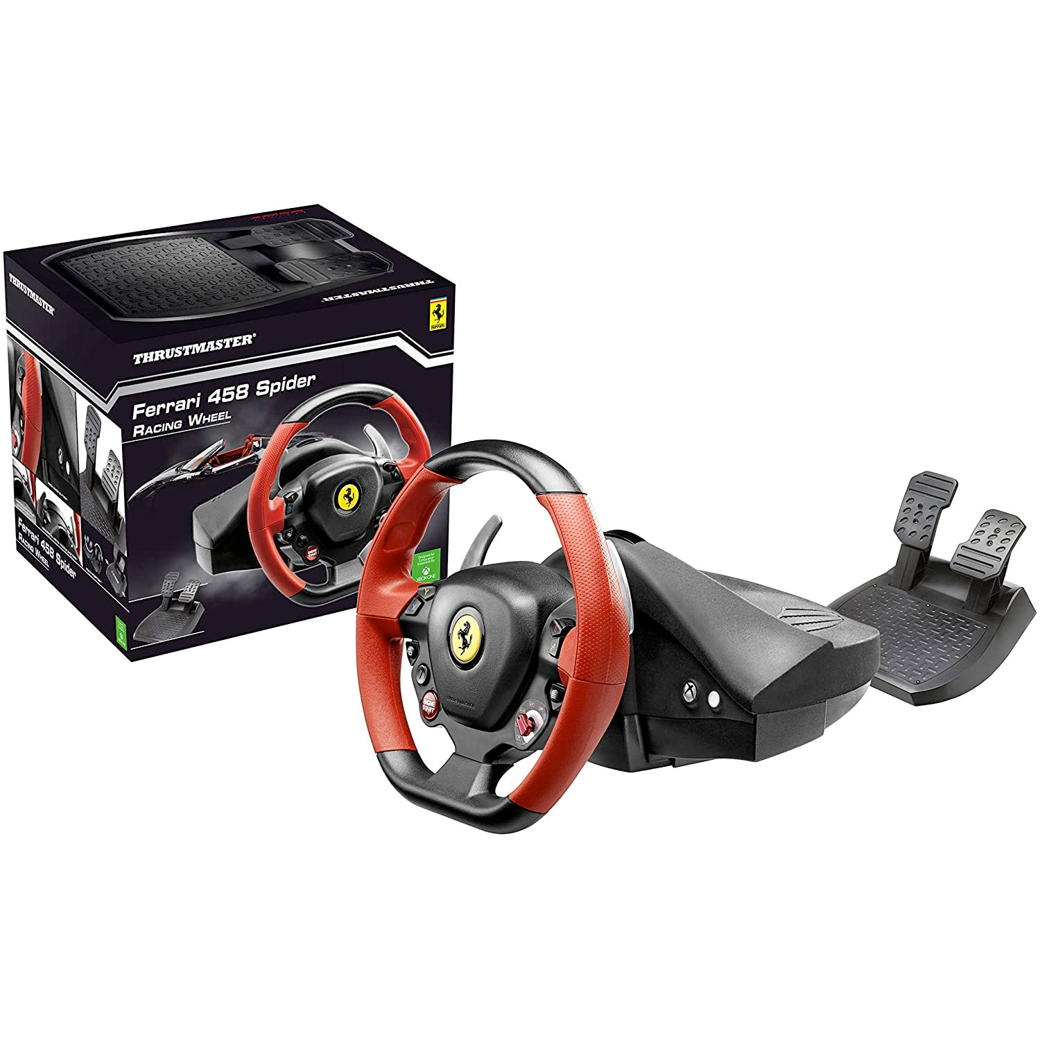 Amazon：Thrustmaster Ferrari 458 Spider Racing Wheel (Xbox)只卖$99.96