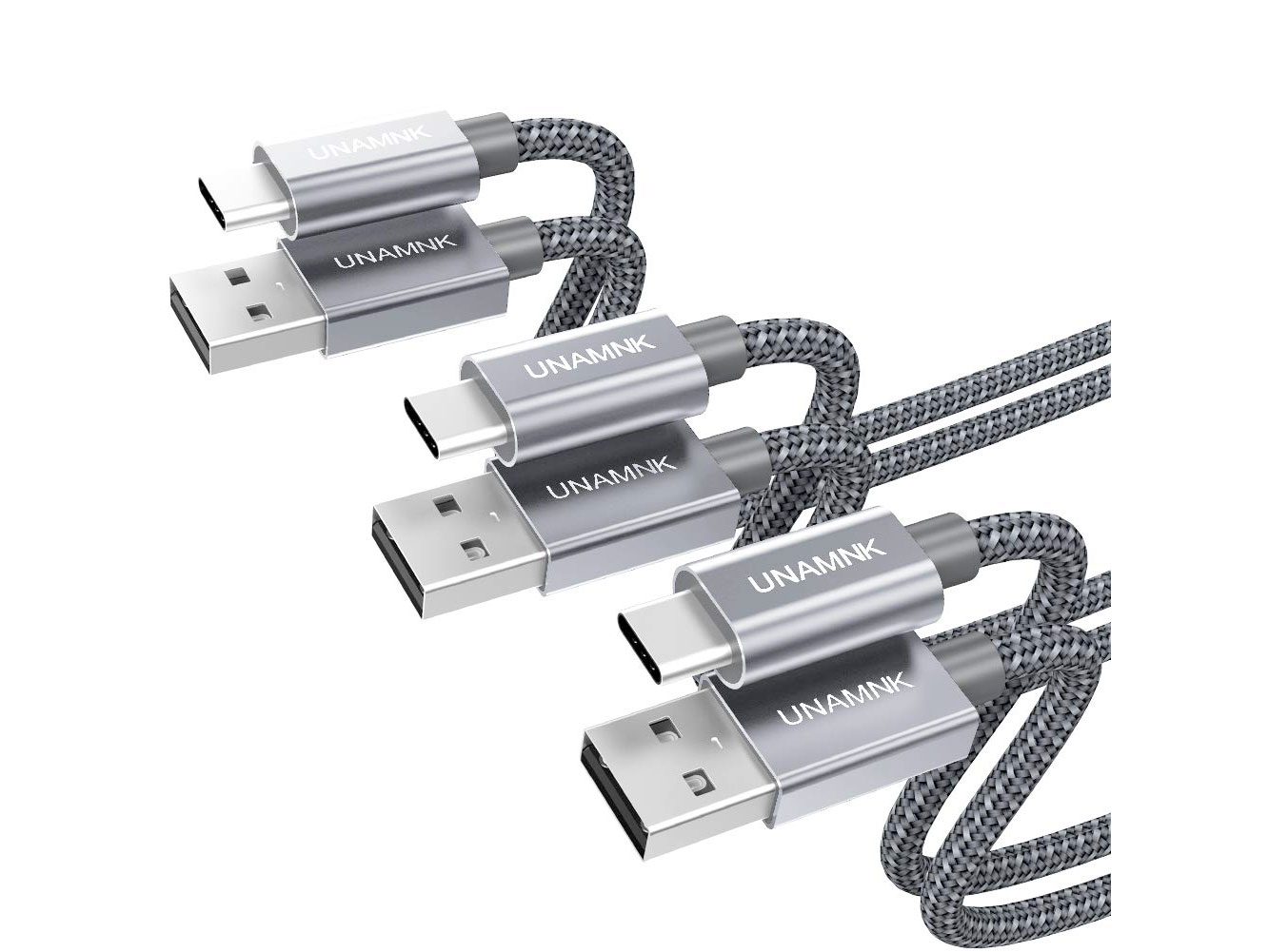 Amazon：USB A to USB C Cable (3 Pack)只賣$5.94