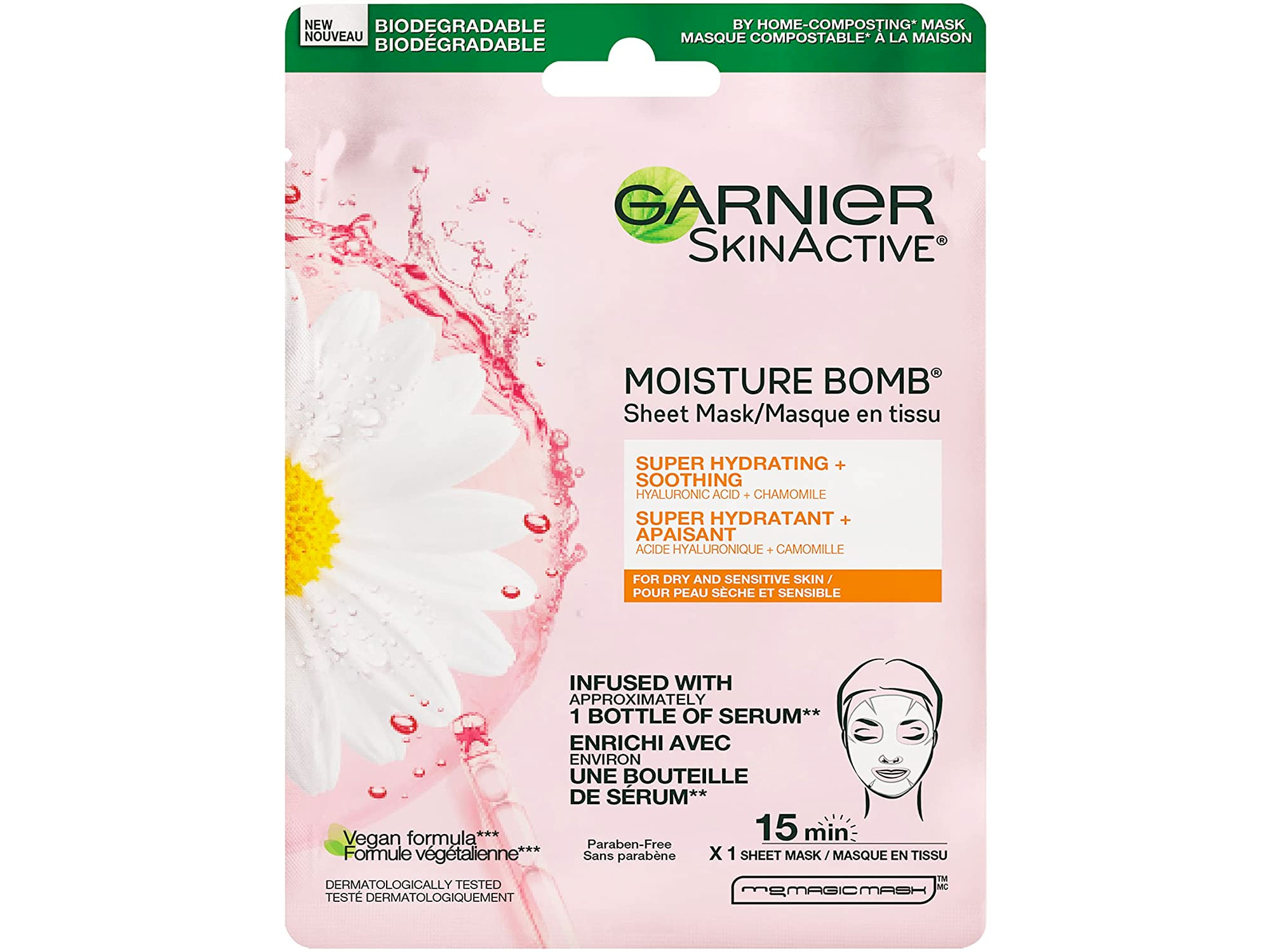Amazon：Garnier Beauty Face Mask只卖$2.79