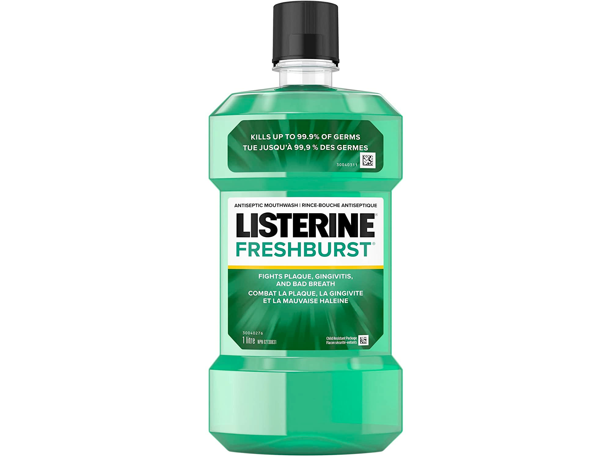 Amazon：Listerine Fresh Burst Antiseptic Mouthwash (1L)只賣$5.47