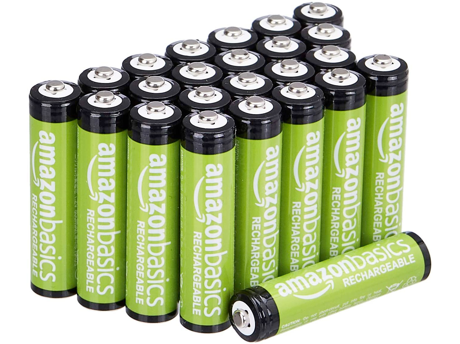 Amazon Basics AAA Rechargeable Batteries (24 Pack)只賣$19.51
