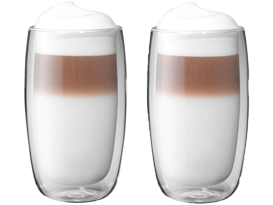 Amazon：Zwilling J.A. Henckels Double Wall Latte Glass (2 Piece Set, 12 oz)只賣$23.99