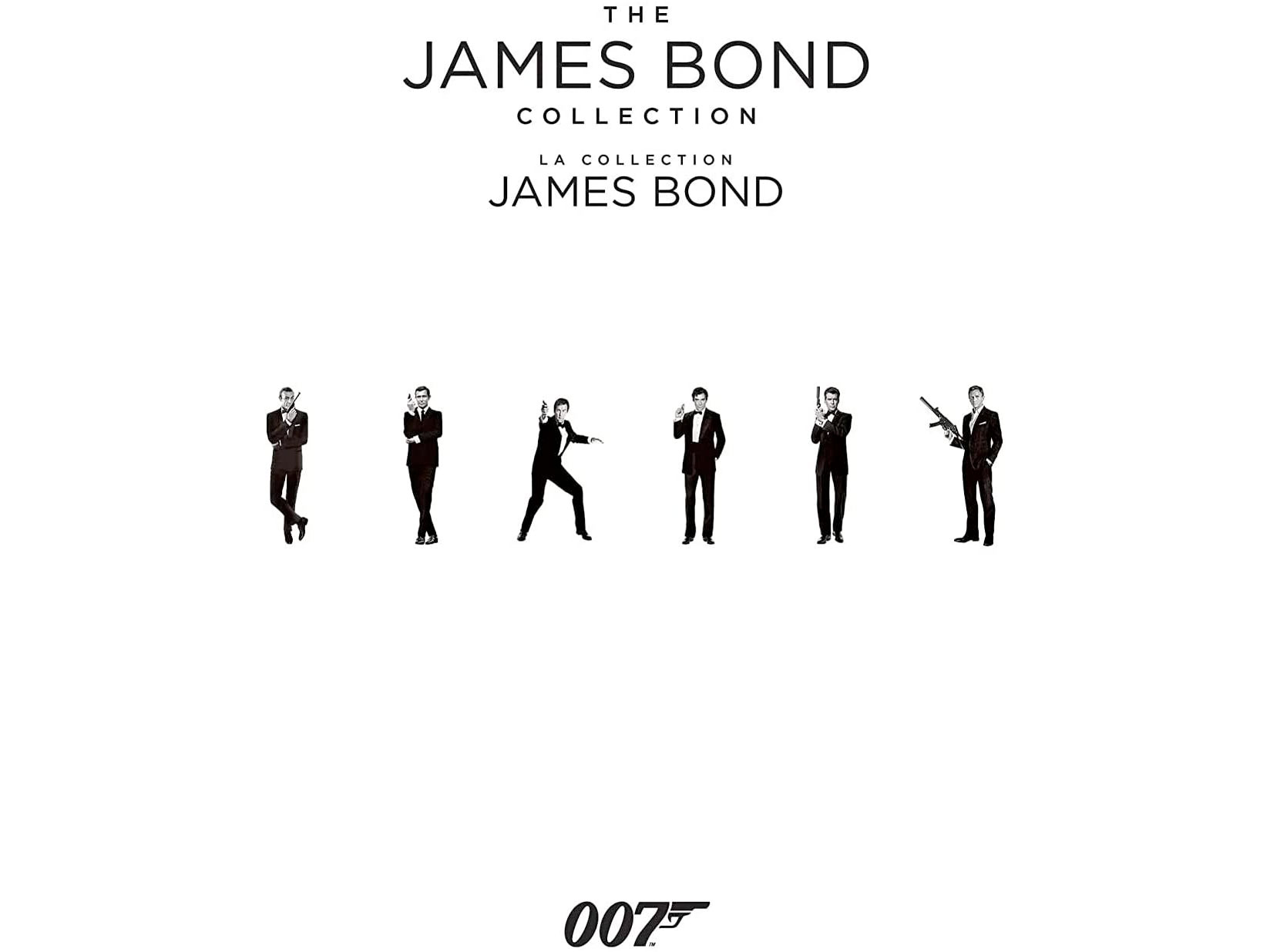 Amazon：James Bond Collection Blu-ray (共24部电影)只卖$67.99