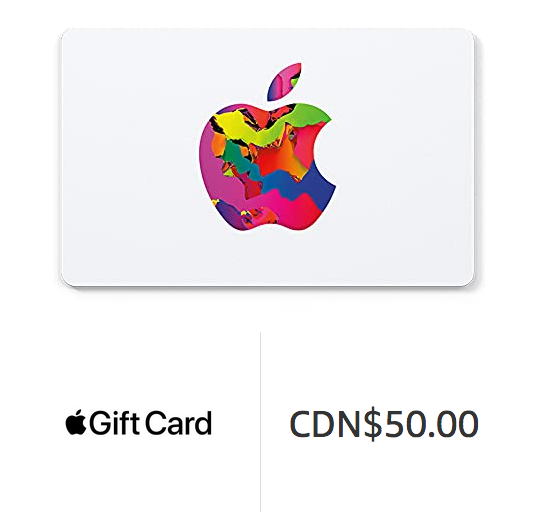 Amazon：Apple $50 Gift Card + $5 Amazon Promotional Credit只賣$50