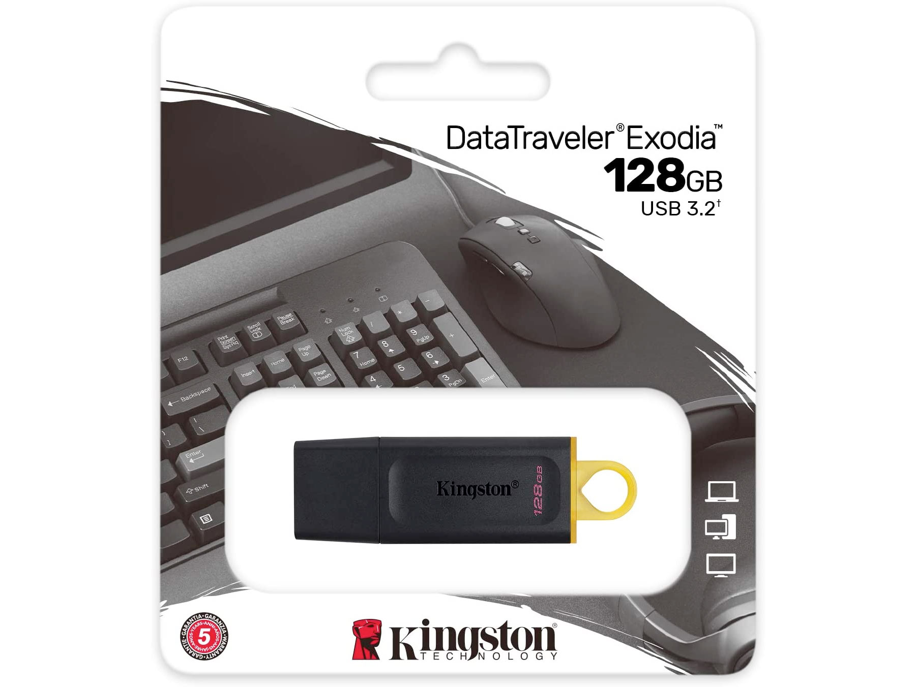 Amazon：Kingston 128GB USB Flash Drive只賣$18.50