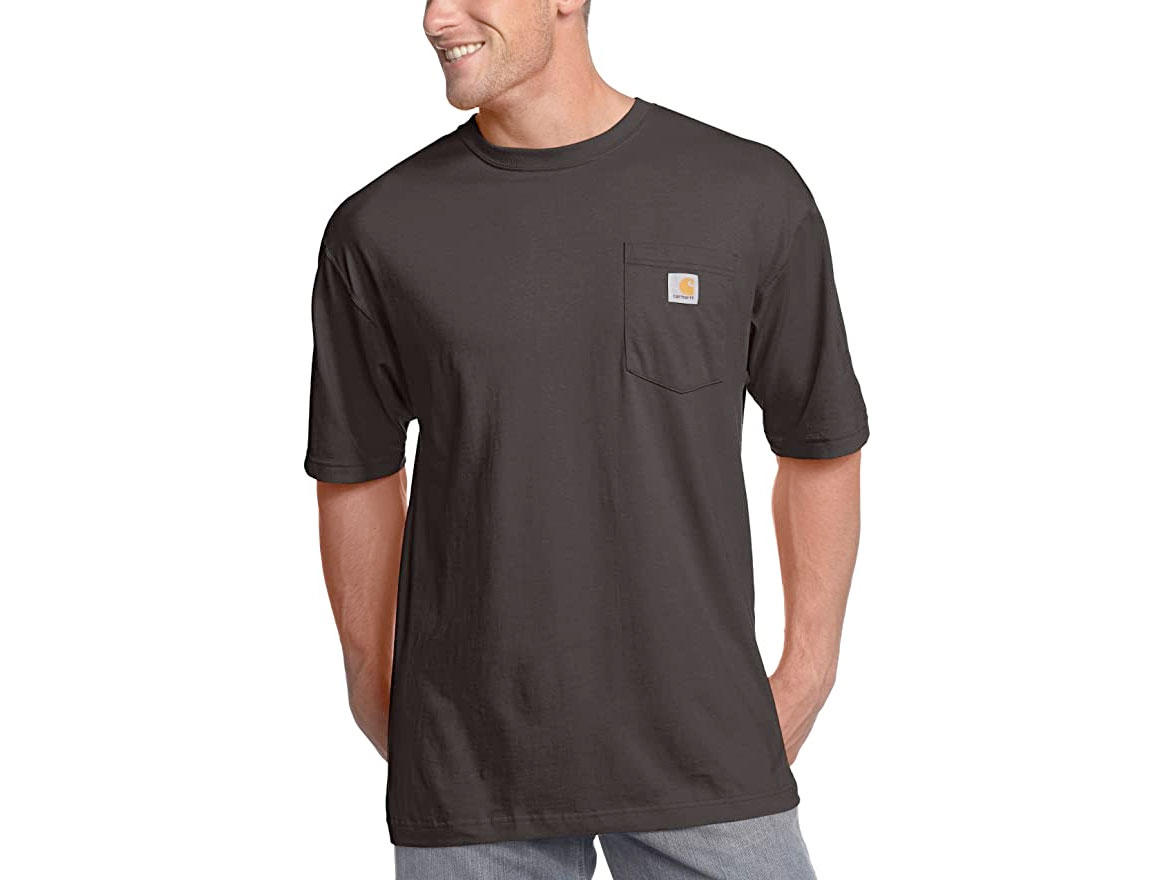 Amazon：Carhartt Mens Pocket T-Shirt只卖$19.49