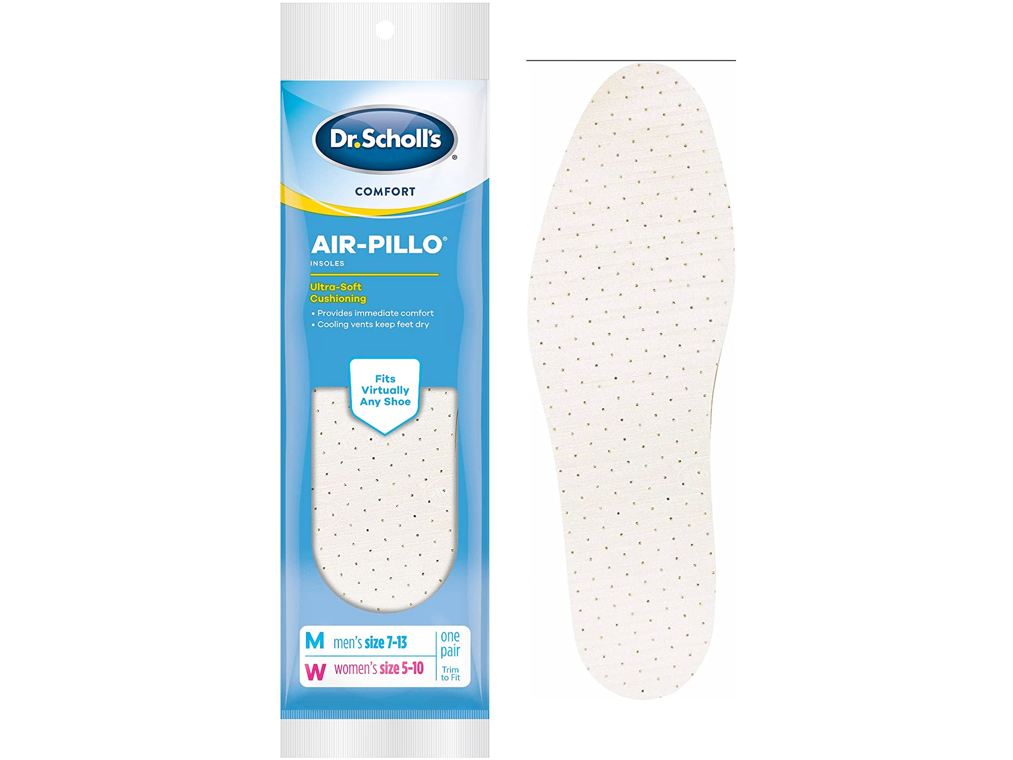 Amazon:Dr. Scholl’s Comfort Air-Pillo Insoles只賣$3.43