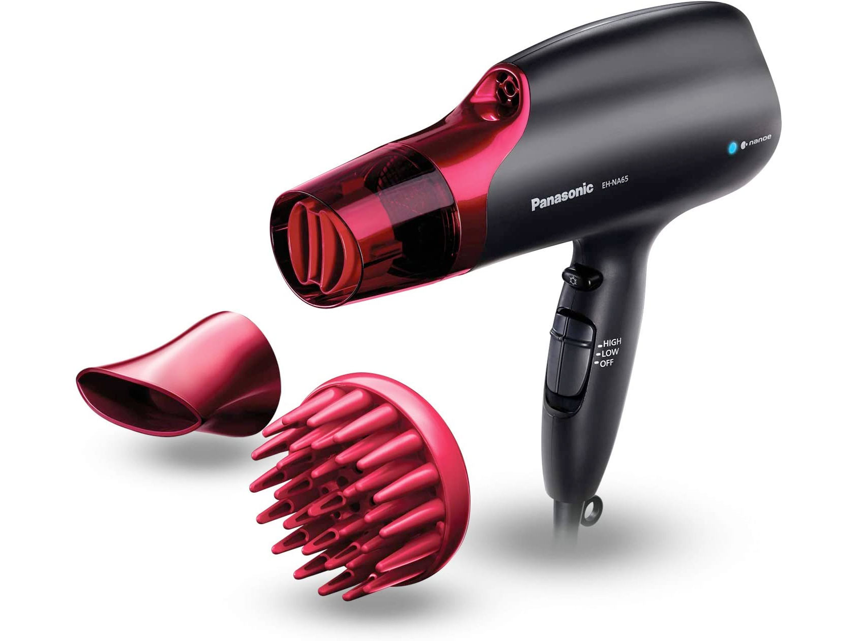 Amazon：Panasonic EH-NA65 Nanoe Hair Dryer With 3 Attachments只賣$99.99