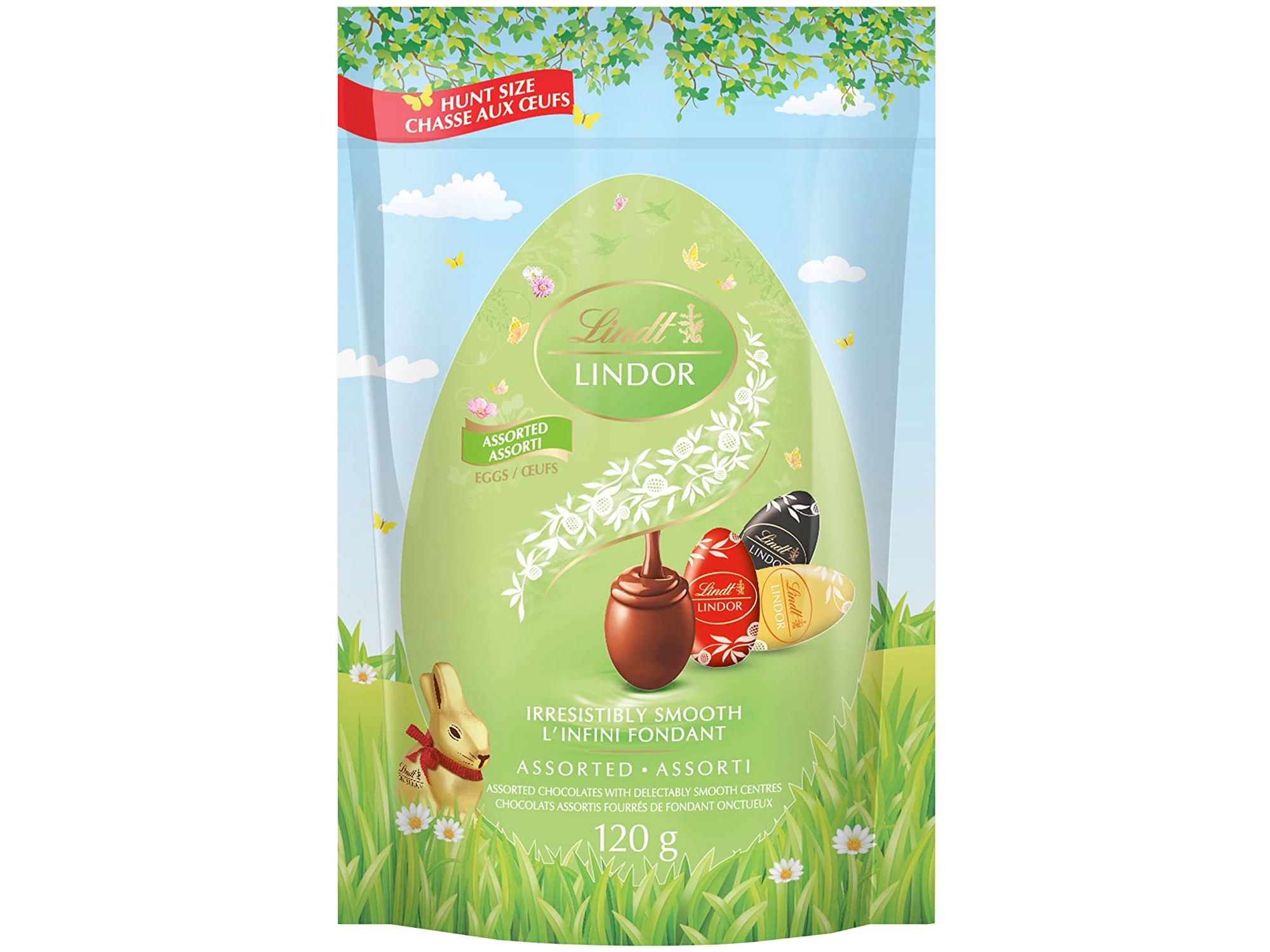 Amazon：Lindt LINDOR Assorted Chocolate Eggs (120g)只賣$5.99
