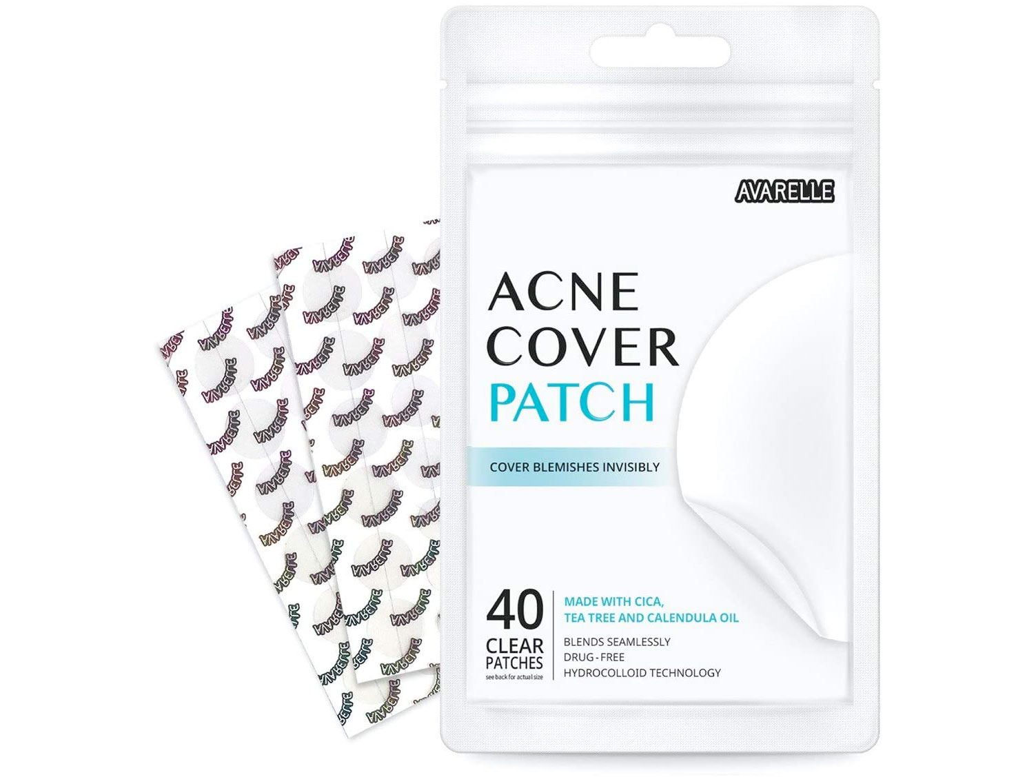 Amazon：Hydrocolloid Pimple Patch Absorbing Cover With Tea Tree & Calendula Oil (40 Count)只卖$10.16