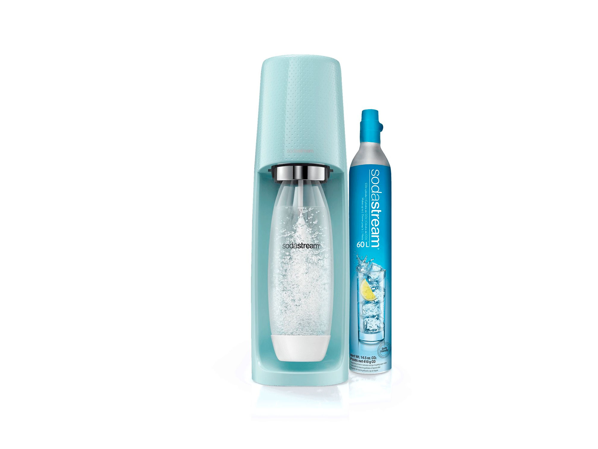Walmart：SodaStream – Fizzi (Sparkling Water Maker) with 60L Cylinder and 1L Bottle只賣$69.98