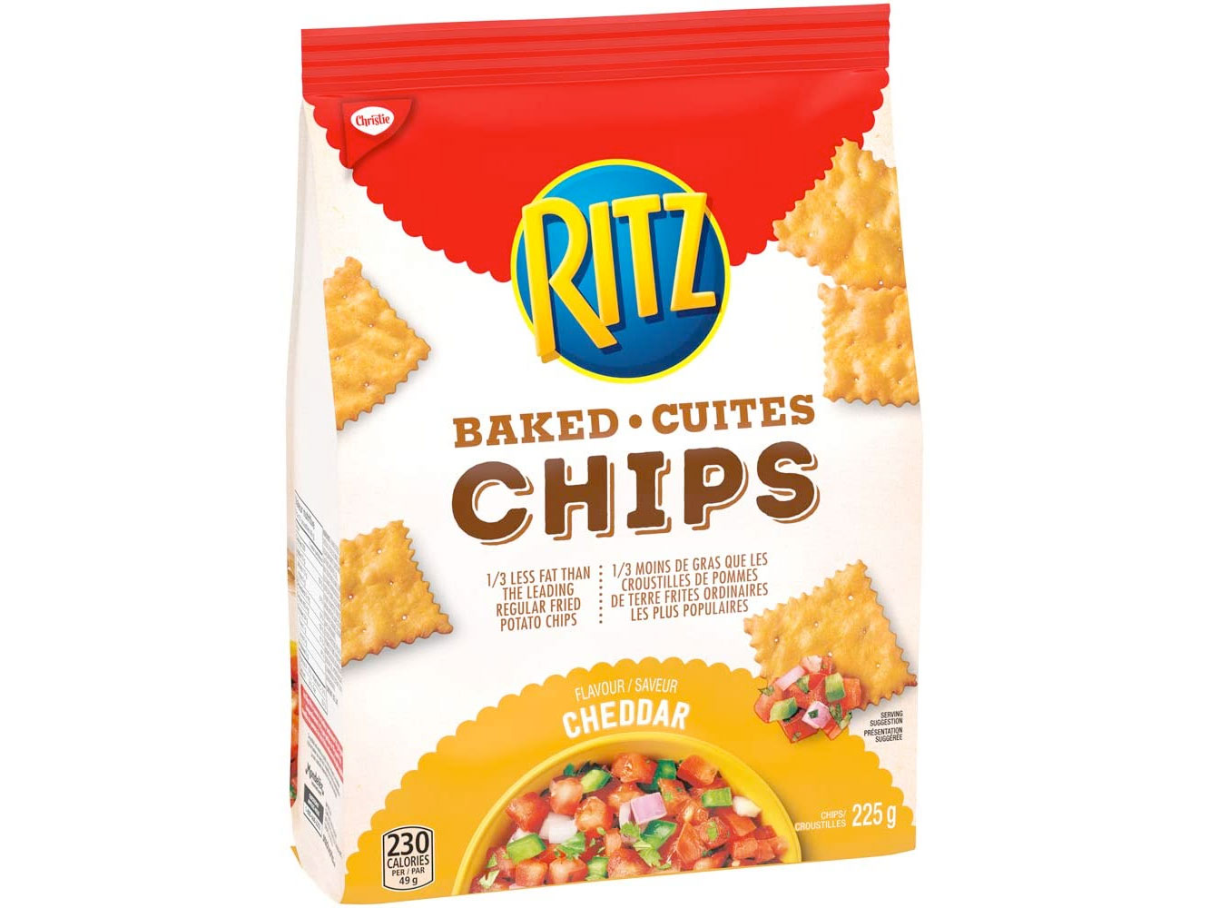 Amazon：Ritz Baked Chips Cheddar Flavour (7.9oz)只賣$1.97