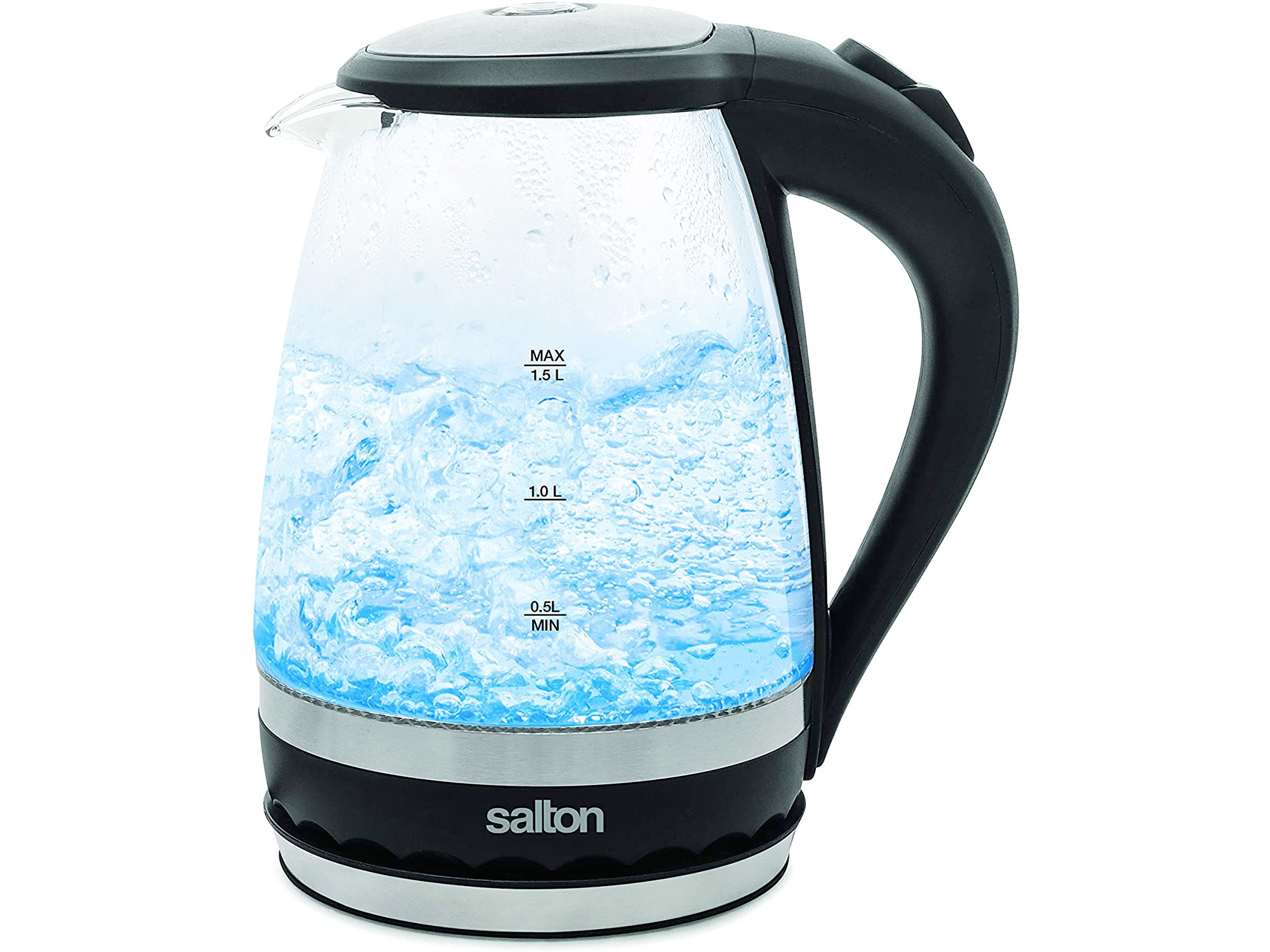 Amazon：Salton Cordless Electric Compact Glass Kettle只賣$19.99